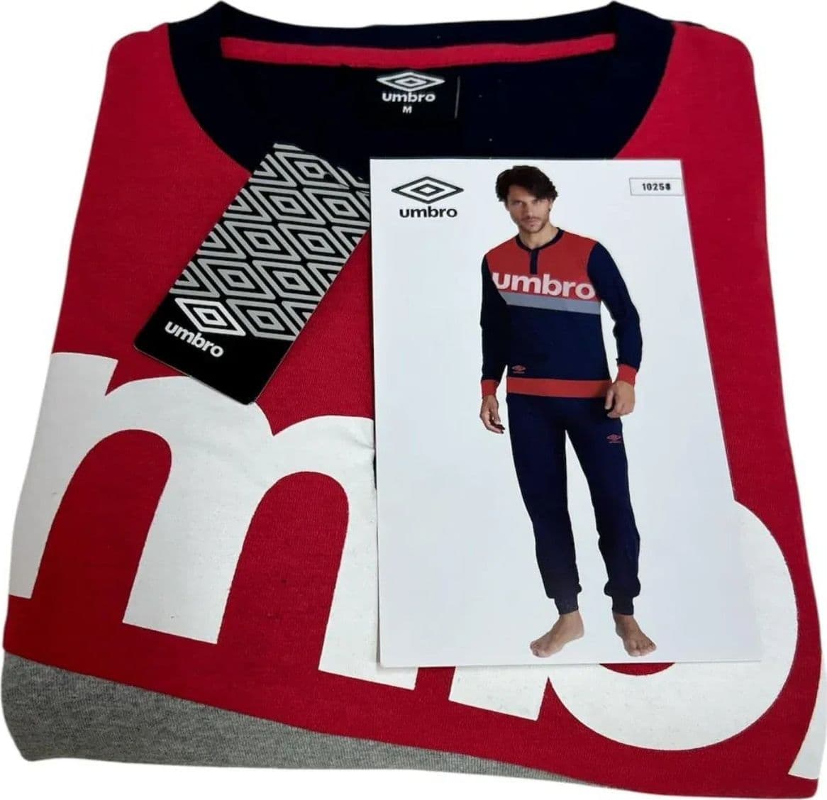 Pigiama Uomo Primavera/Estate Umbro UPJ10258S Cotone - 3