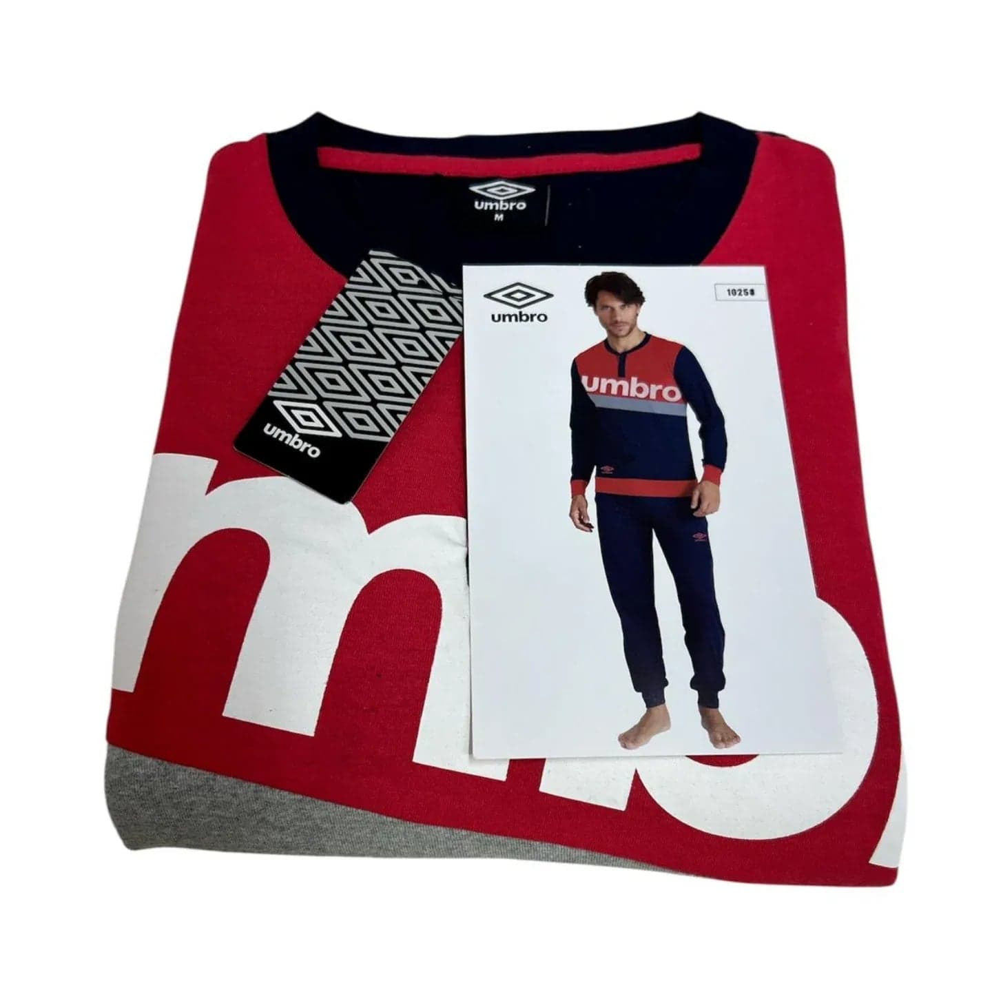 Pigiama Uomo Primavera/Estate Umbro UPJ10258S Cotone - 3