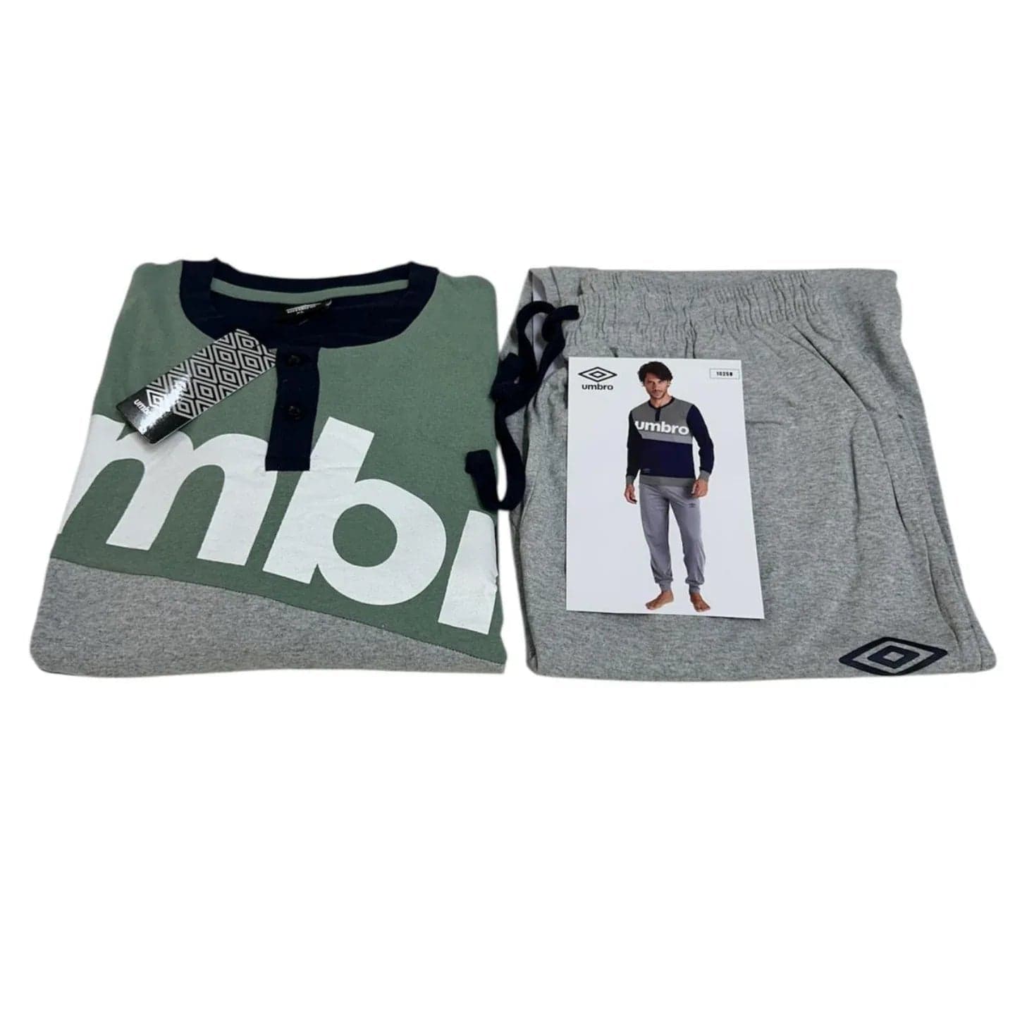 Pigiama Uomo Primavera/Estate Umbro UPJ10258S Cotone - 4