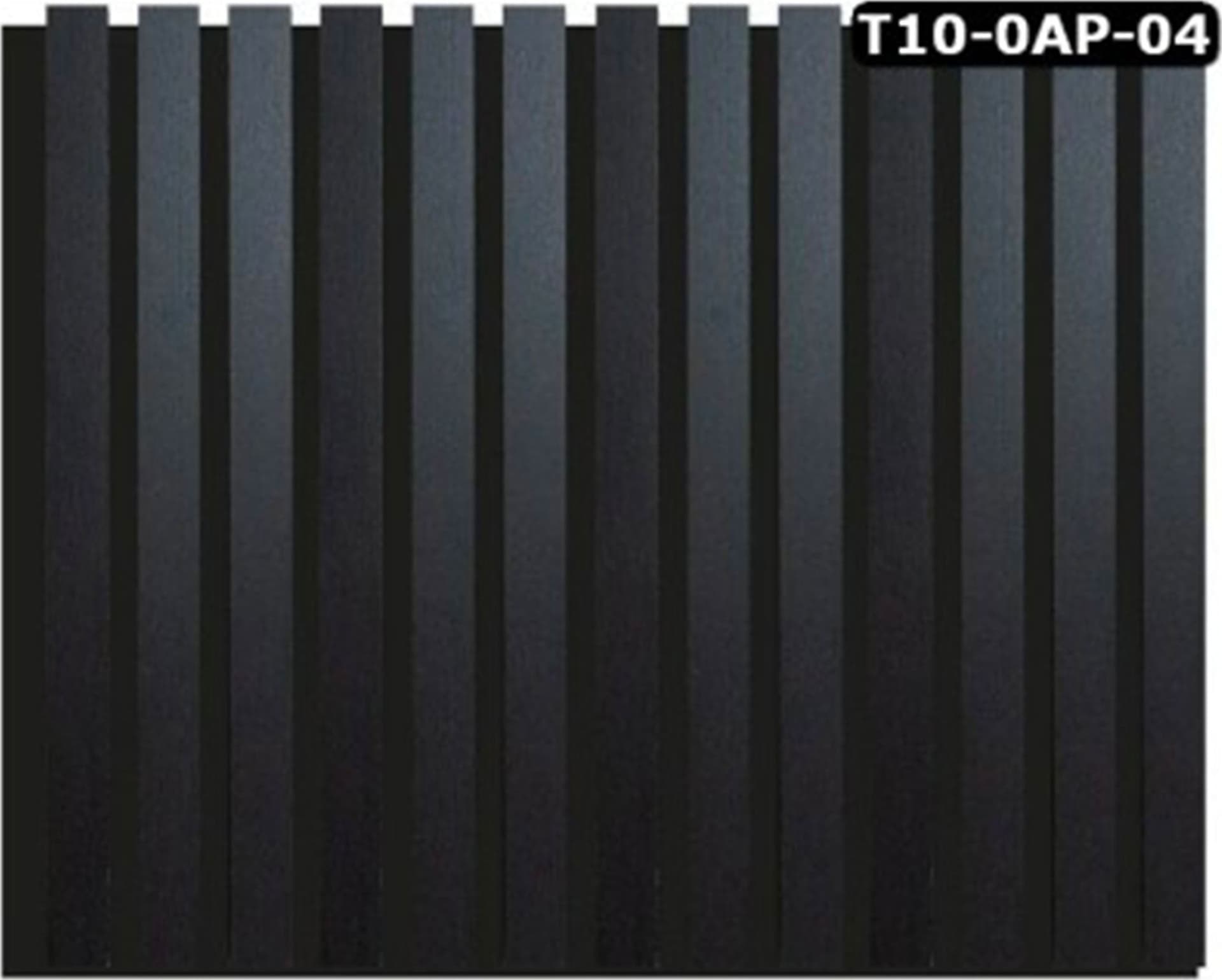 Pannello ACUSTICO Euroacustic Flex (1,65mq) a Lamelli in FIBRA DI LEGNO + feltro mis. 9x600x2750mm varie Texture - Eternal Parquet