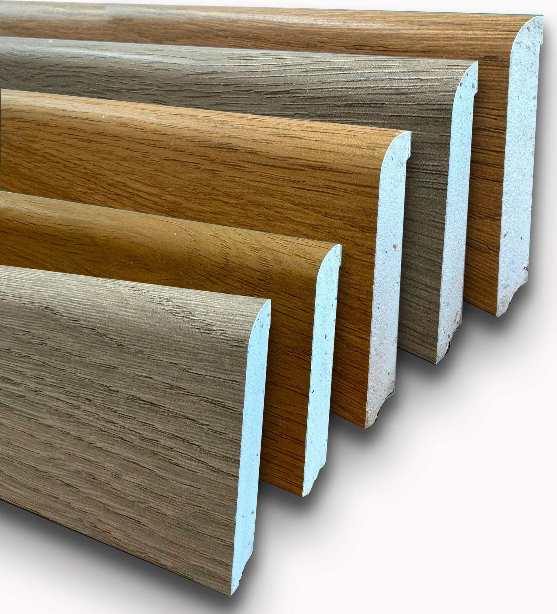 Battiscopa in polistrutturato coordinati linea SPC 70X10mm BC idrorepellenti - Eternal Parquet