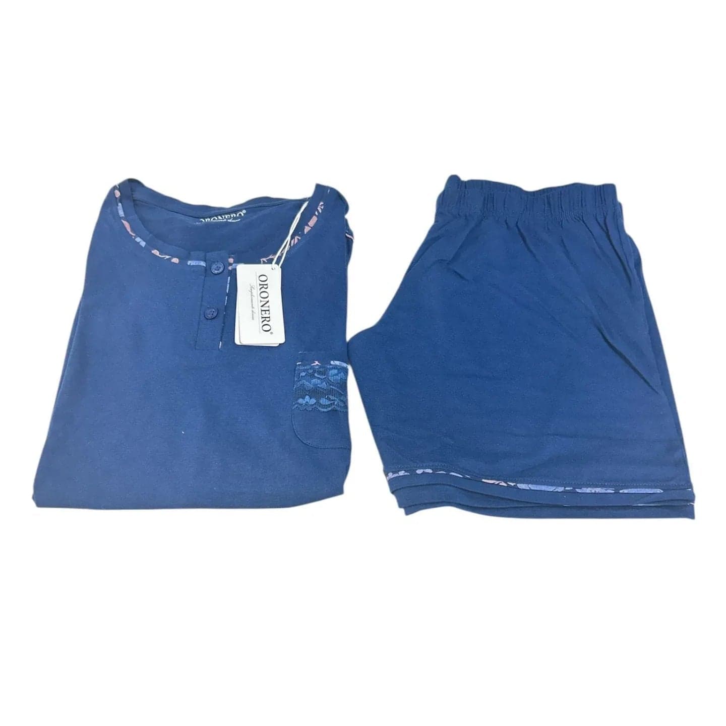 Pigiama Donna Primavera/Estate Oronero OD418 Cotone - 4
