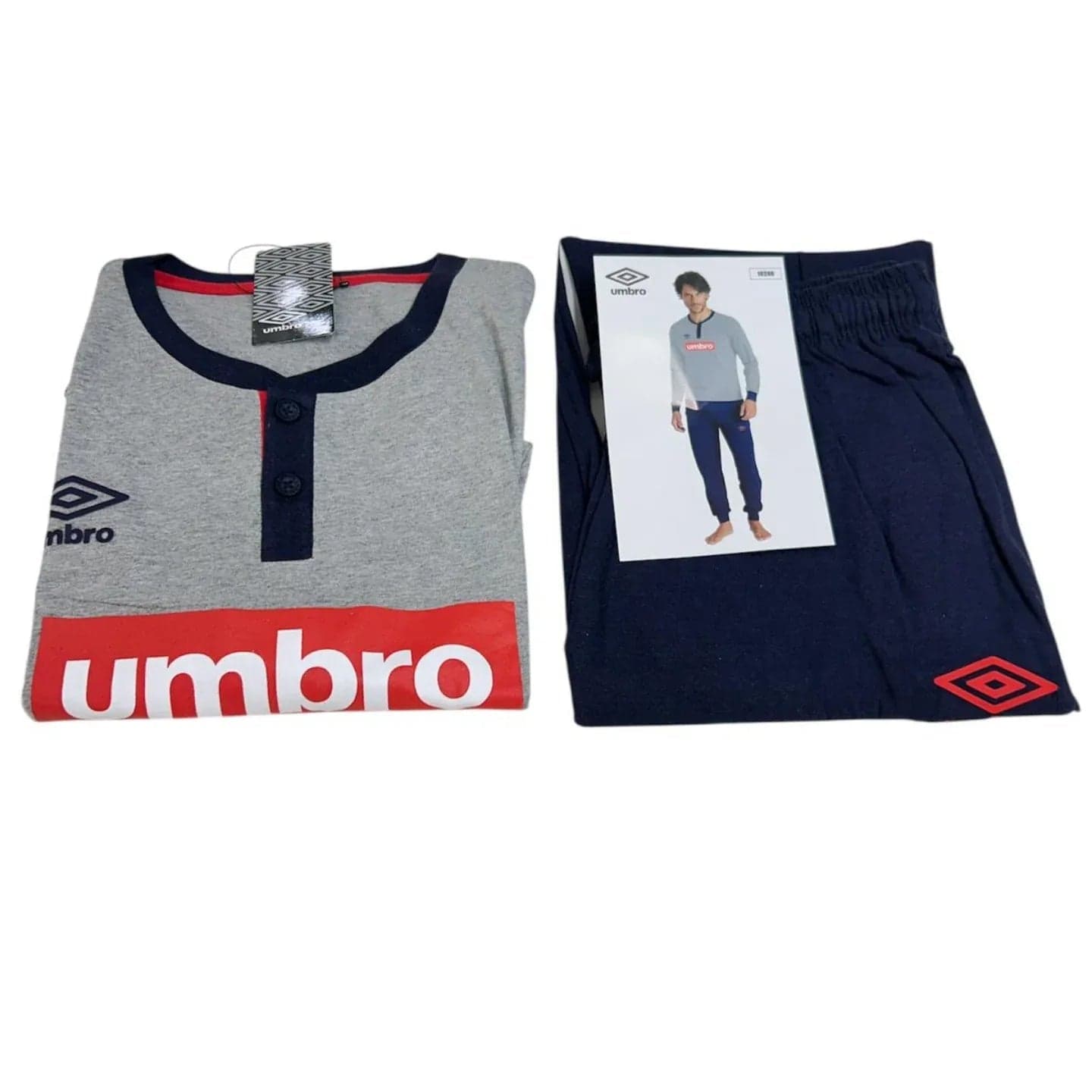 Pigiama Uomo Primavera/Estate Umbro UPJ10260S Cotone - 3