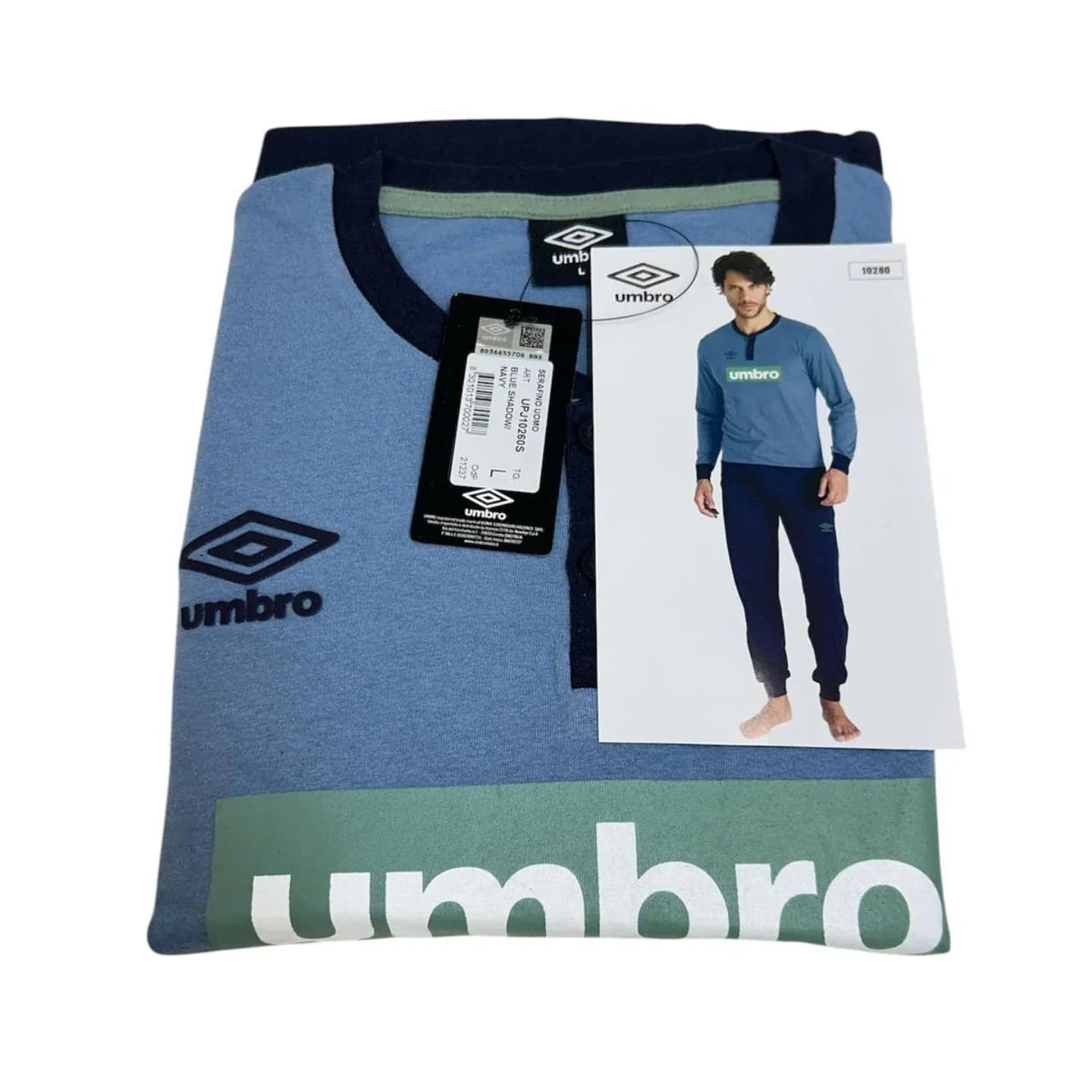 Pigiama Uomo Primavera/Estate Umbro UPJ10260S Cotone - 2