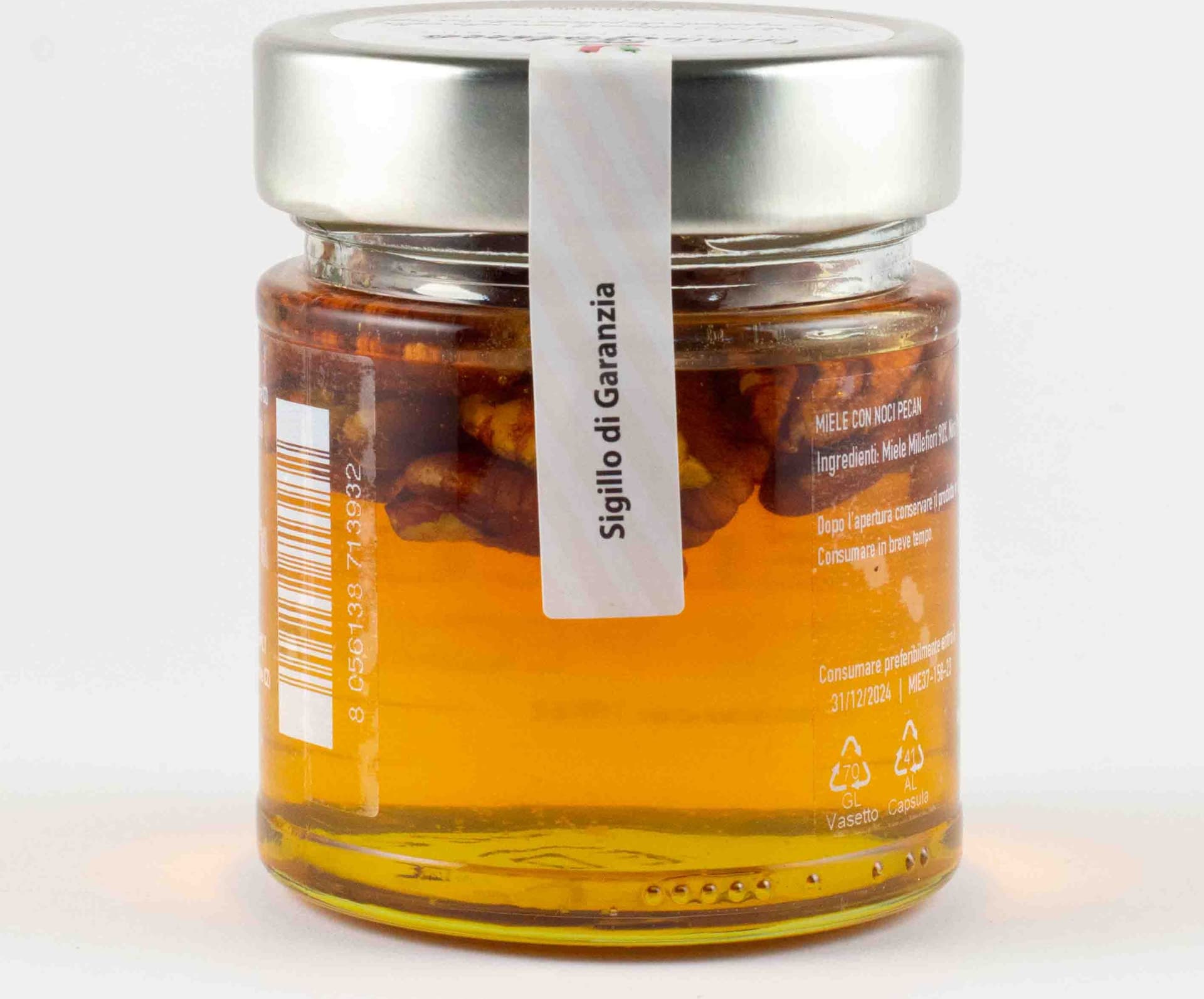 Miele Millefiori con Noci Pecan 250gr - 2
