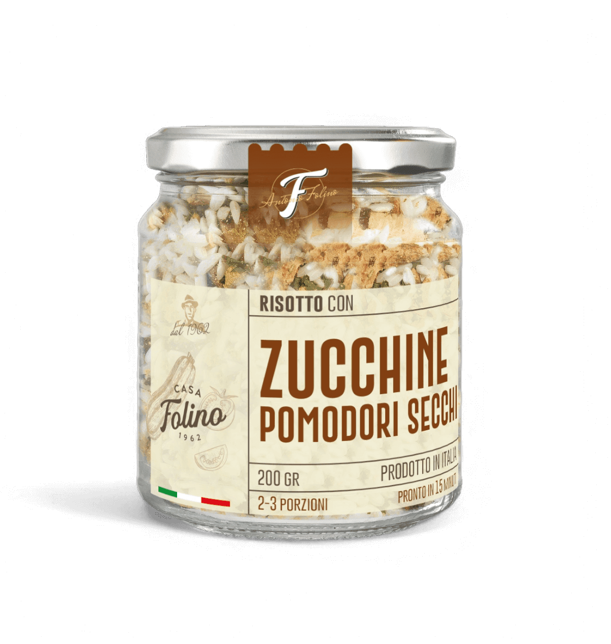 Risotto Zucchine E Pomodori Secchi 200 gr