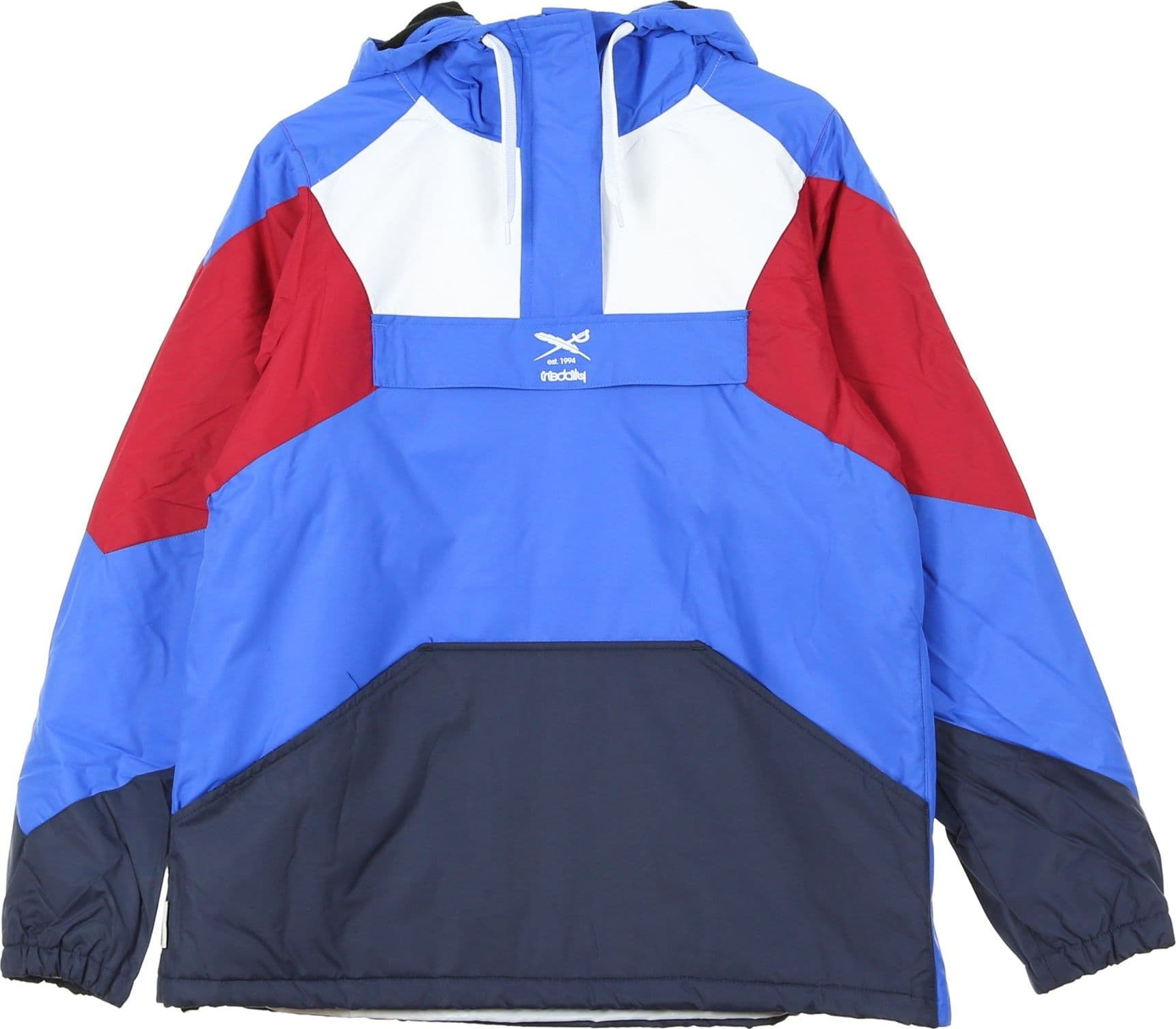 IRIEDAILY Giaccone Infilabile Donna Color Up Breaker Blue