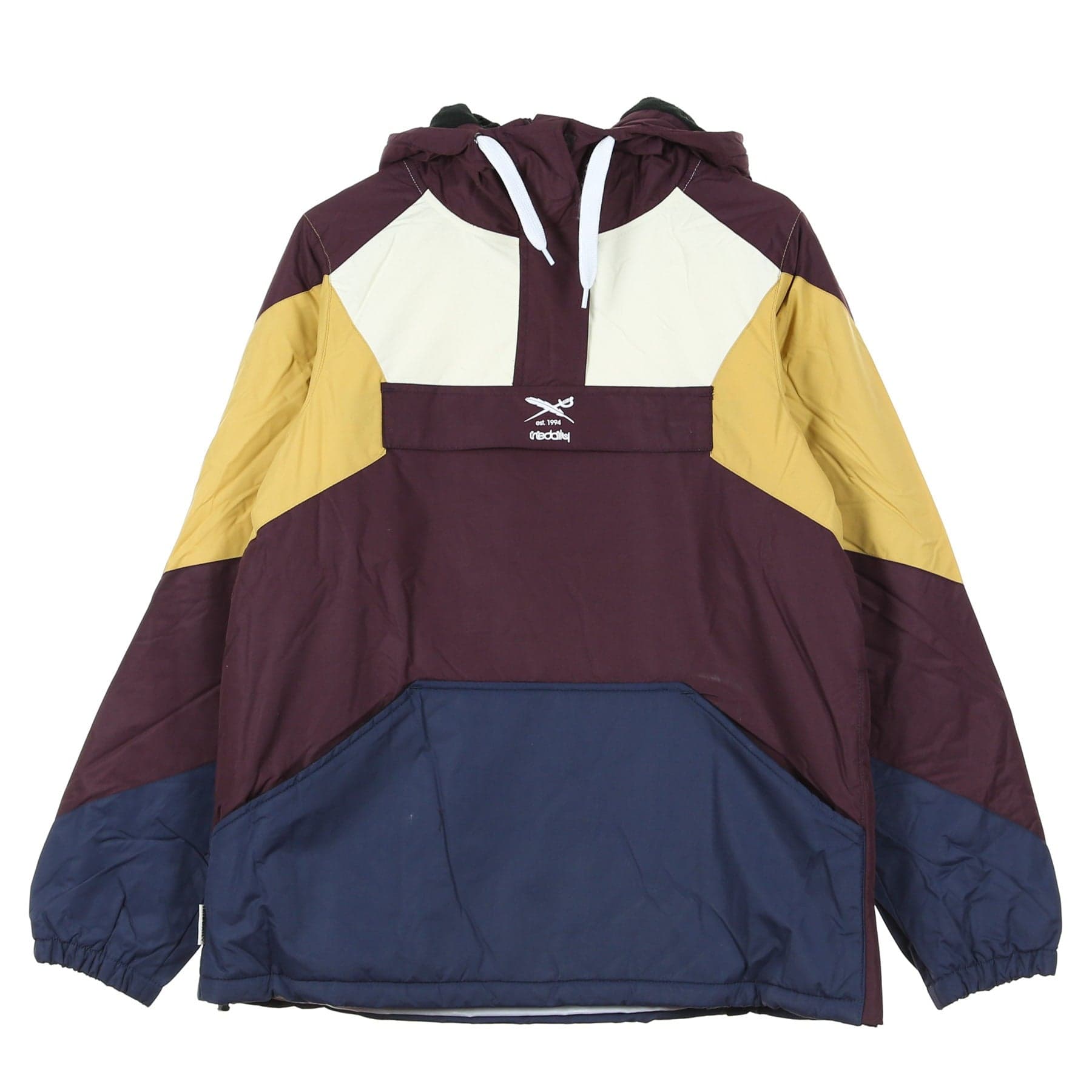 IRIEDAILY Giaccone Infilabile Donna Color Up Breaker Aubergine - 4
