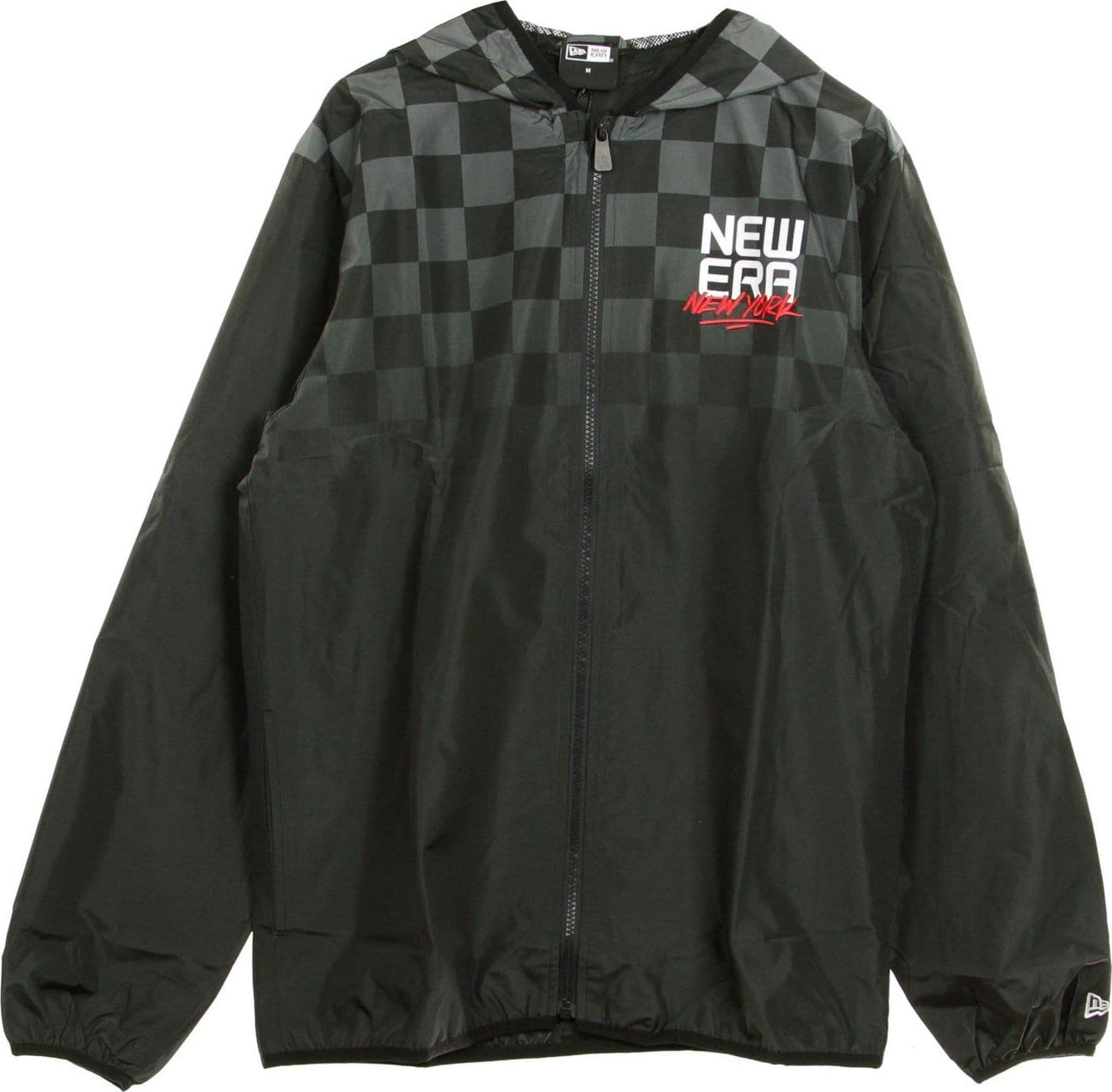 NEW ERA Giacca a Vento Uomo Ne Contemporary Windbreaker Newera Black