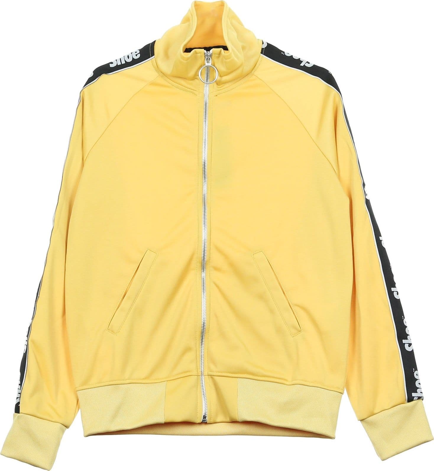SHOESHINE Giacca Tuta Donna Bomber Sweatshirt Logo Bands Gold - 3