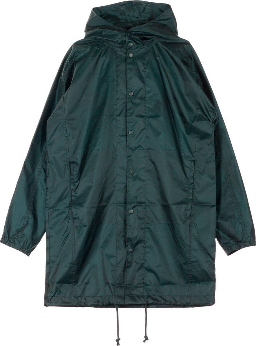 Adidas Giacca Lunga Uomo Trefoil Coat Green Night - 3