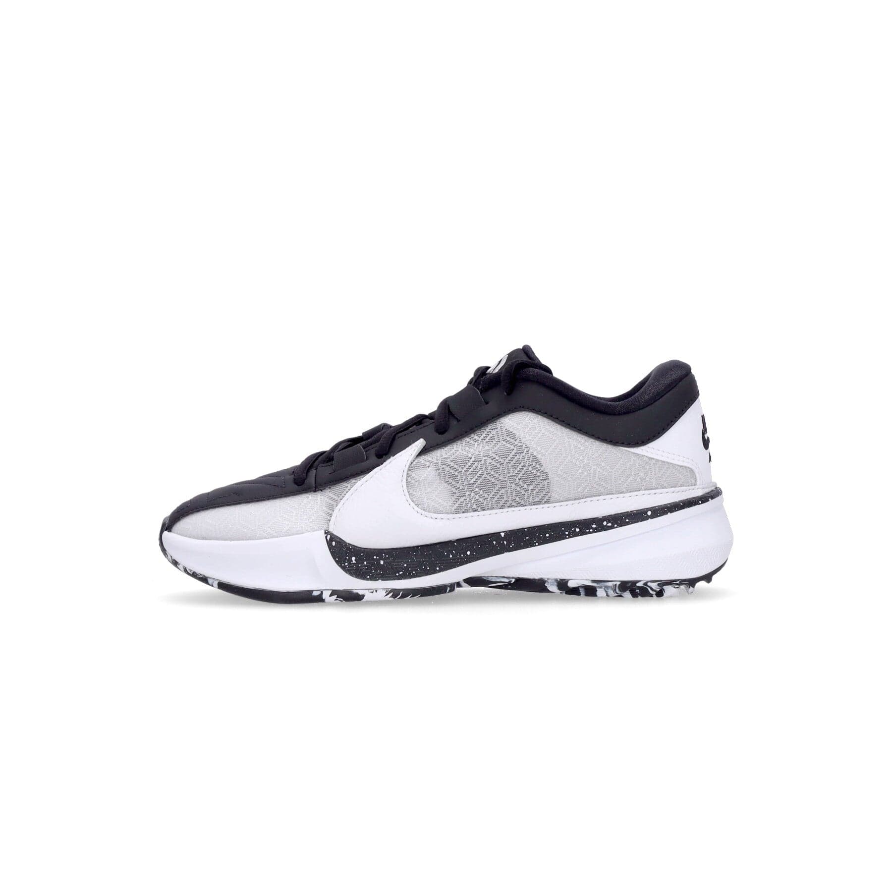 NIKE NBA Scarpa Basket Uomo Zoom Freak 5 White/black/white - 7