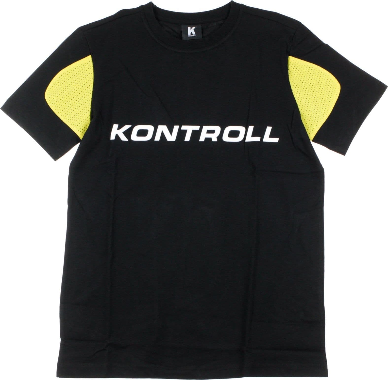 KAPPA KONTROLL Maglietta Uomo Kontroll Tee Omini Black/yellow Lemon - 4