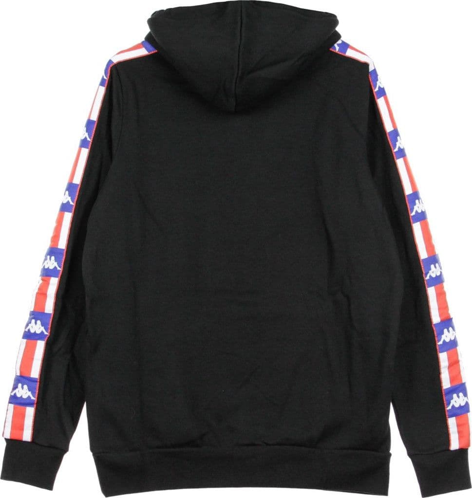 KAPPA Felpa Cappuccio Uomo Authentic La Bartus Black/blue - 2