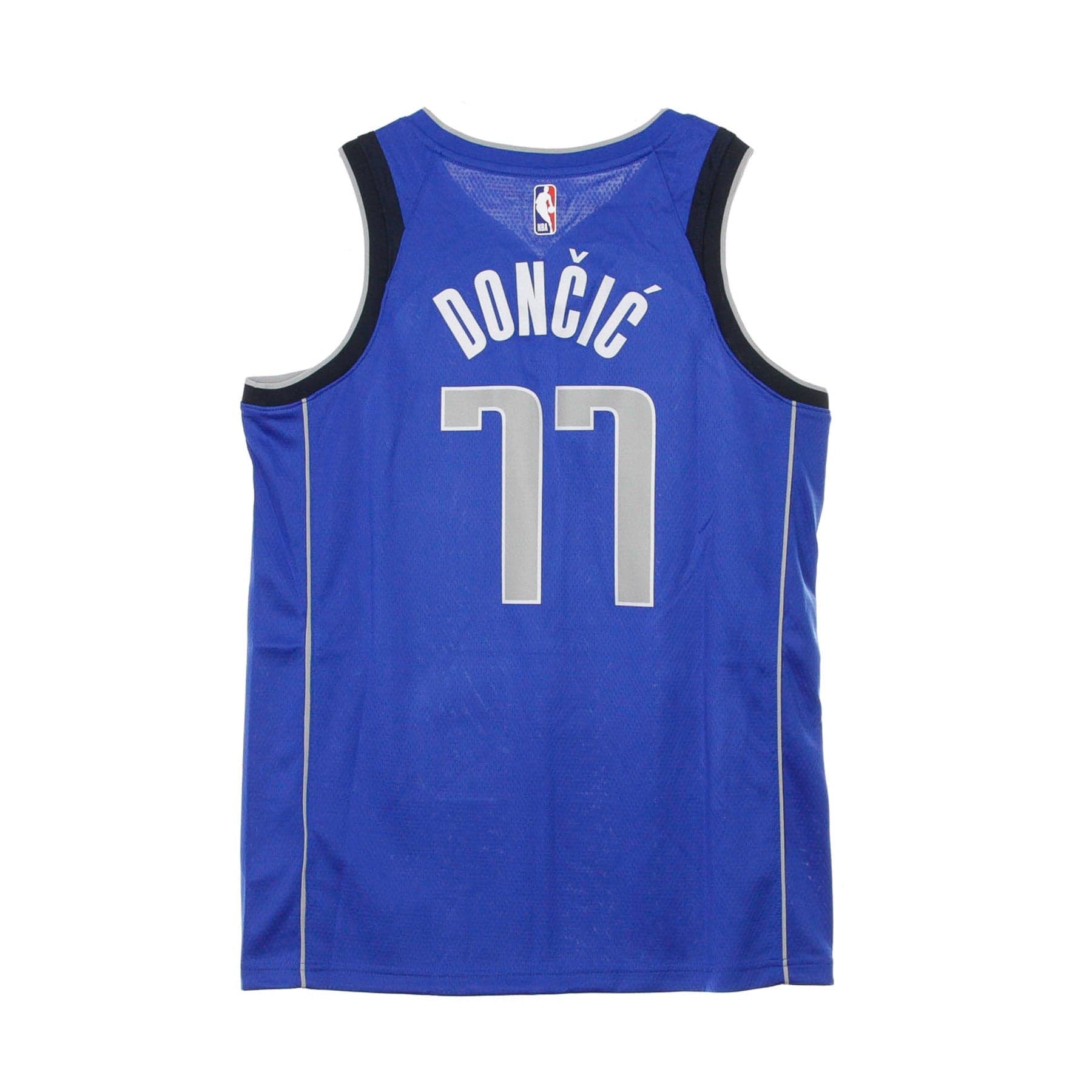 NIKE NBA Canotta Basket Uomo Nba Swingman Jersey Icon Edition No 77 Luka Doncic Dalmav Road Game Royal/college Navy - 2