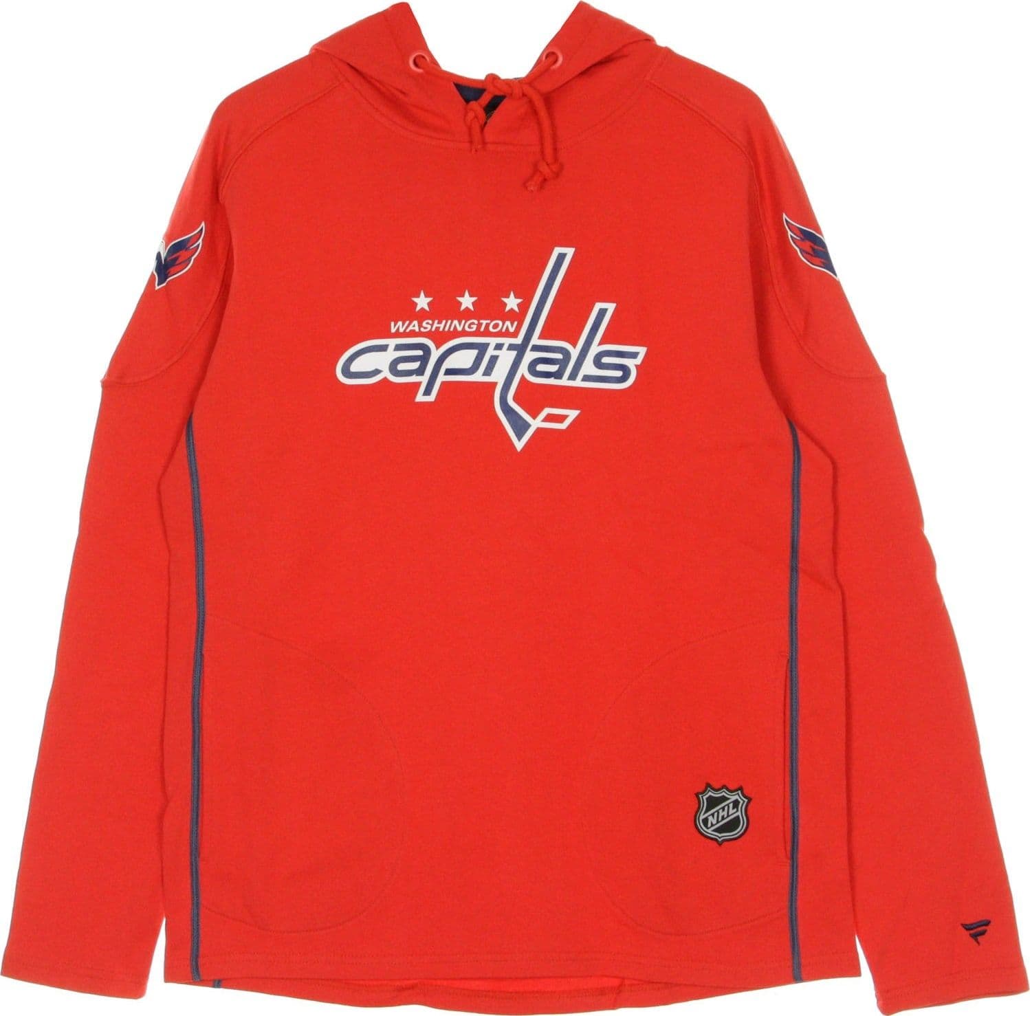 FANATICS BRANDED Felpa Leggera Cappuccio Uomo Nhl Franchise Overhead Hoodie Wascap Original Team Colors - 5