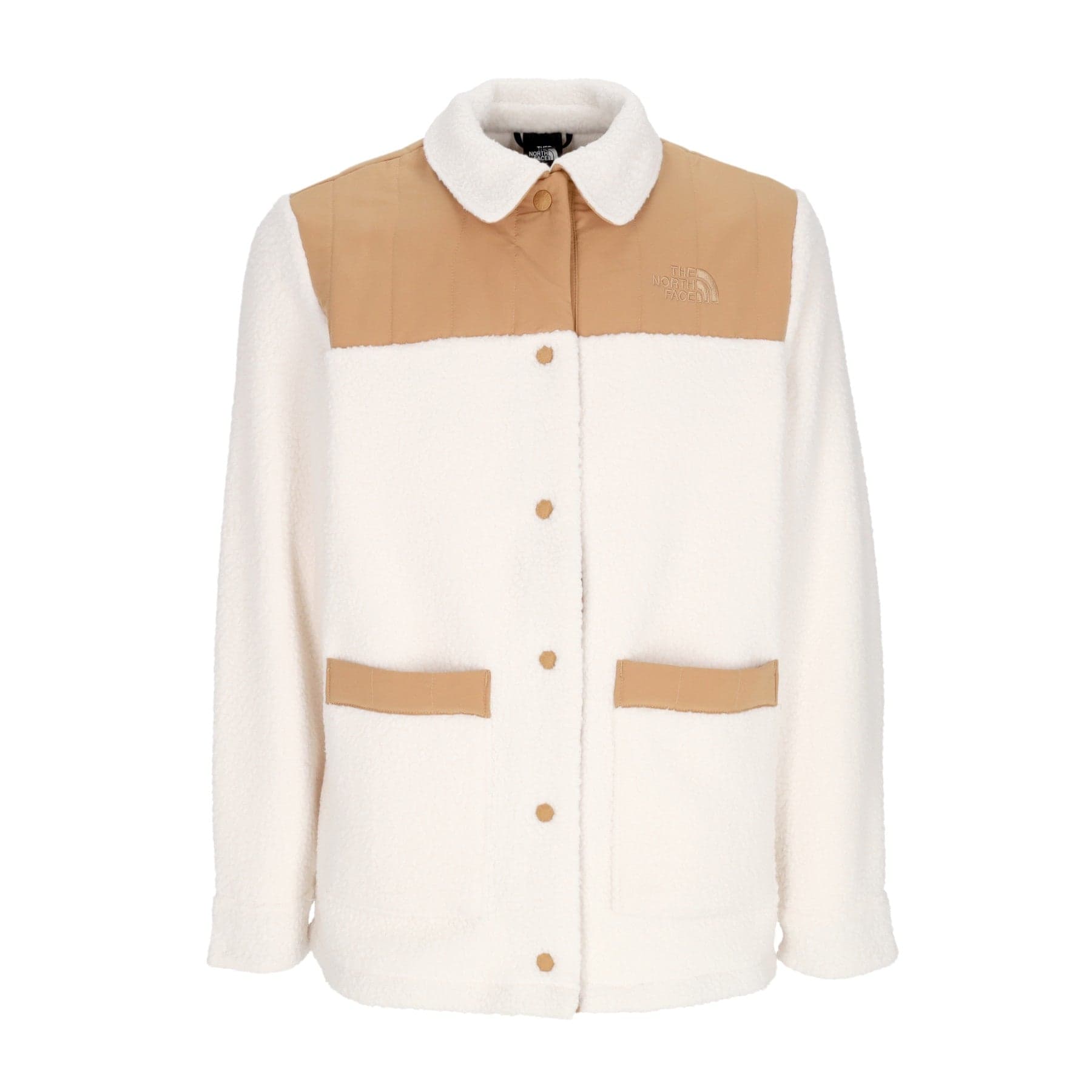 THE NORTH FACE Orsetto Donna Cragmont Fleece Shacket Gardenia White/almond Butter - 3