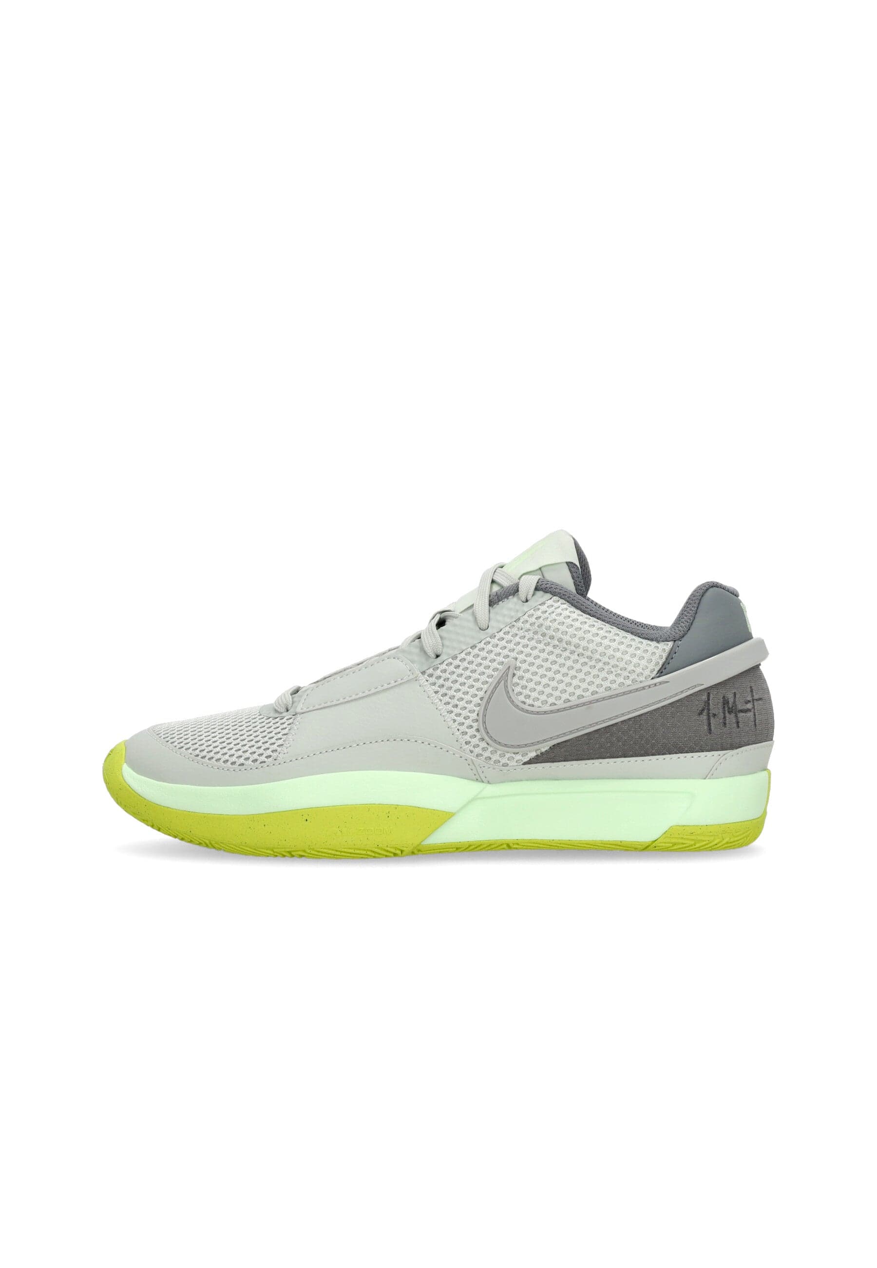 NIKE NBA Scarpa Basket Uomo Ja 1 "flash" Light Silver/granite/cyber/cool Grey - 7