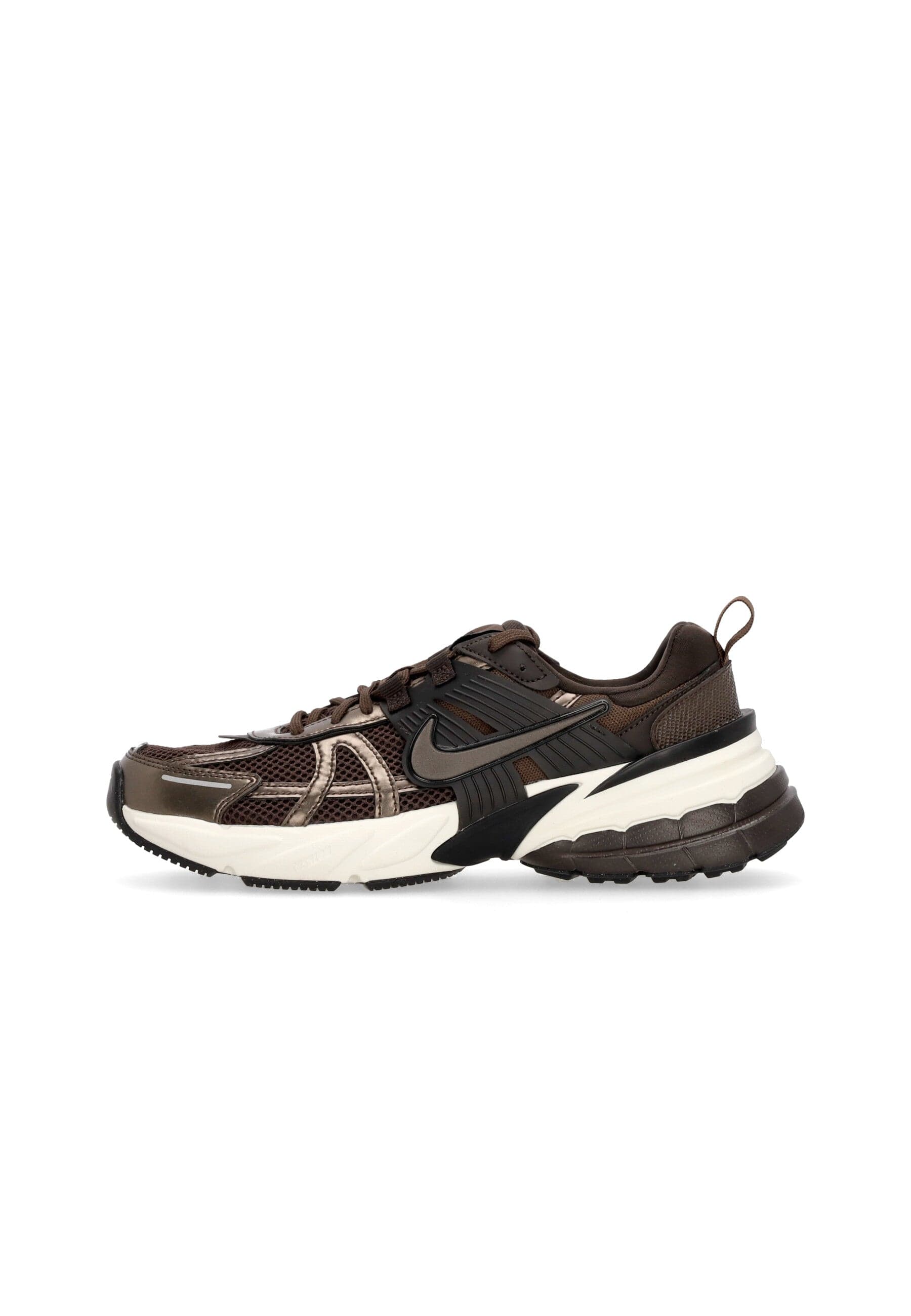 Nike Scarpa Bassa Uomo V2k Run Velvet Brown/baroque Brown/white/black - 7