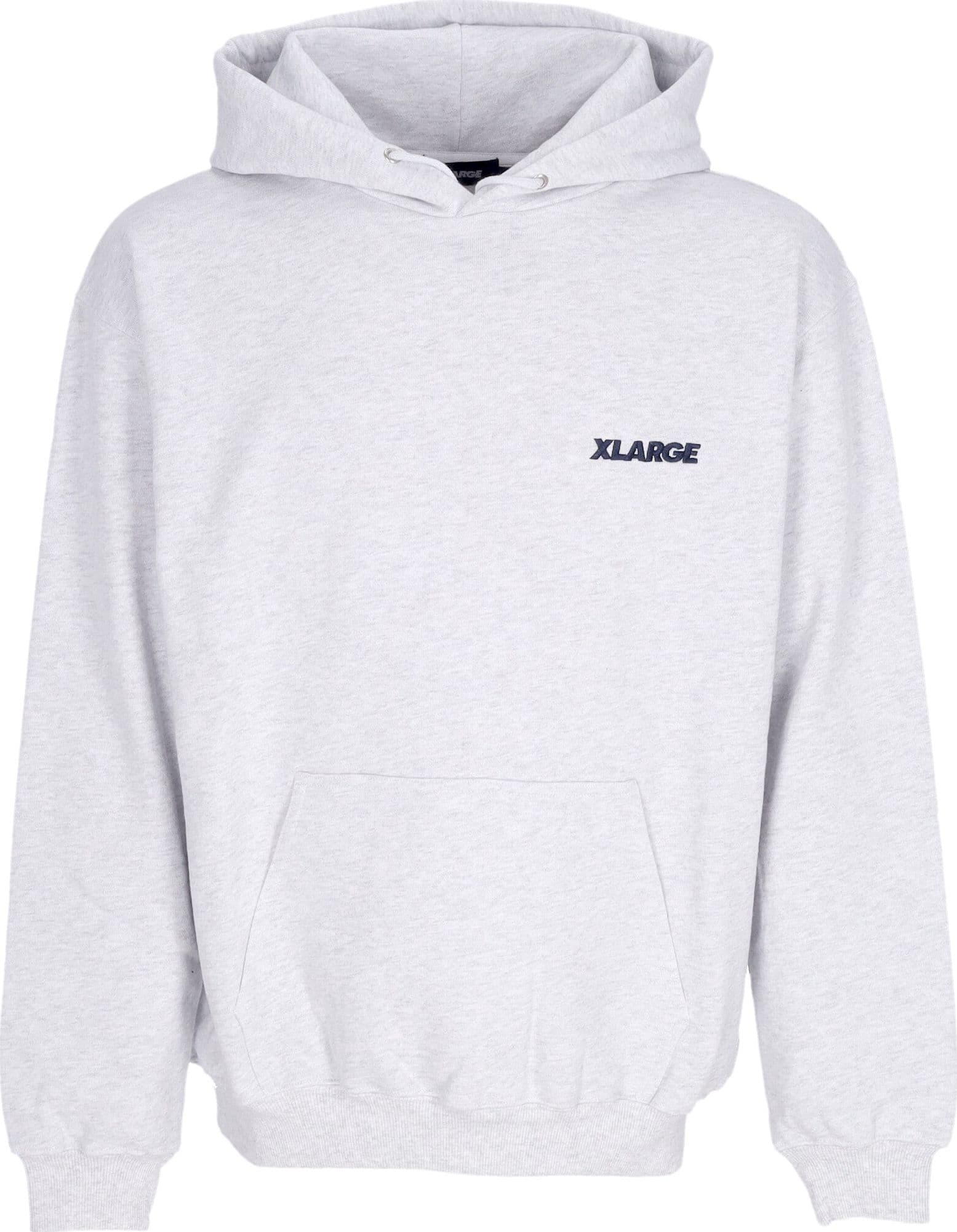 XLARGE Felpa Leggera Cappuccio Uomo Chenille Slanted Og Pullover Hooded Ash - 4