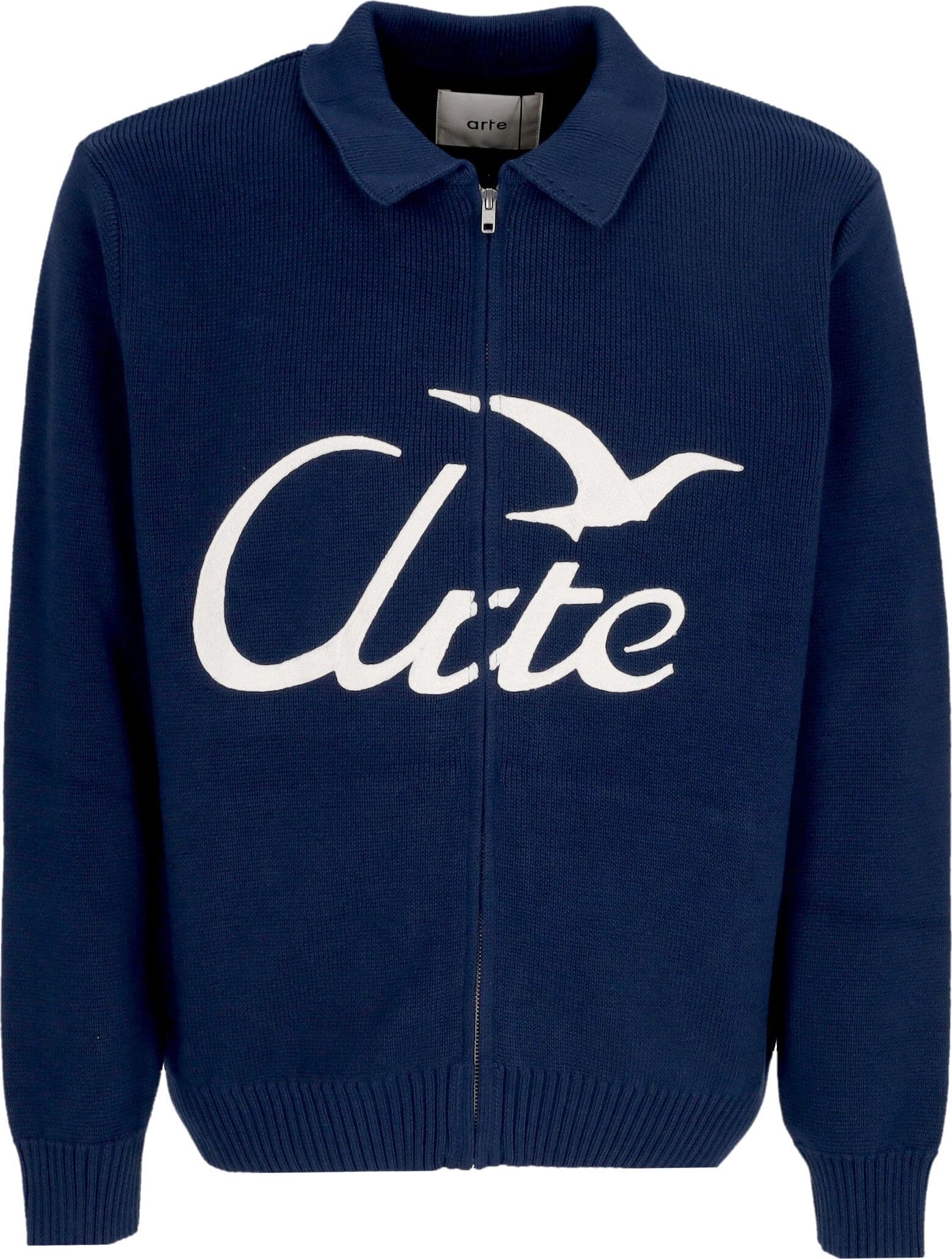 ARTE Maglione Uomo Bird Logo Knit Navy - 4