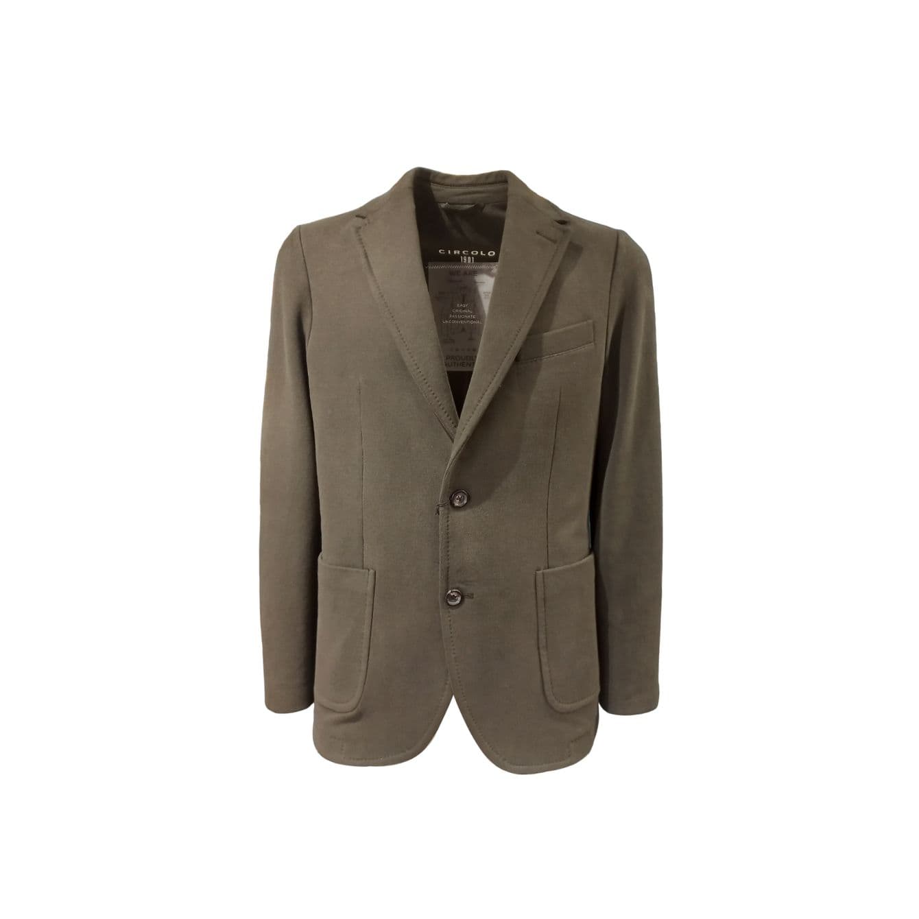 Circolo 1901  - Giacca Felpa Rever Verdone CN4006 - 4