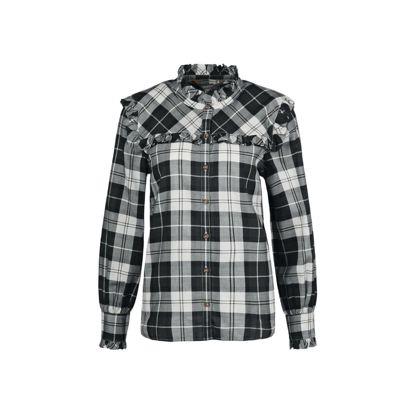 BARBOUR Barbour - Camicia Quadri Nero LSH1561 - 4