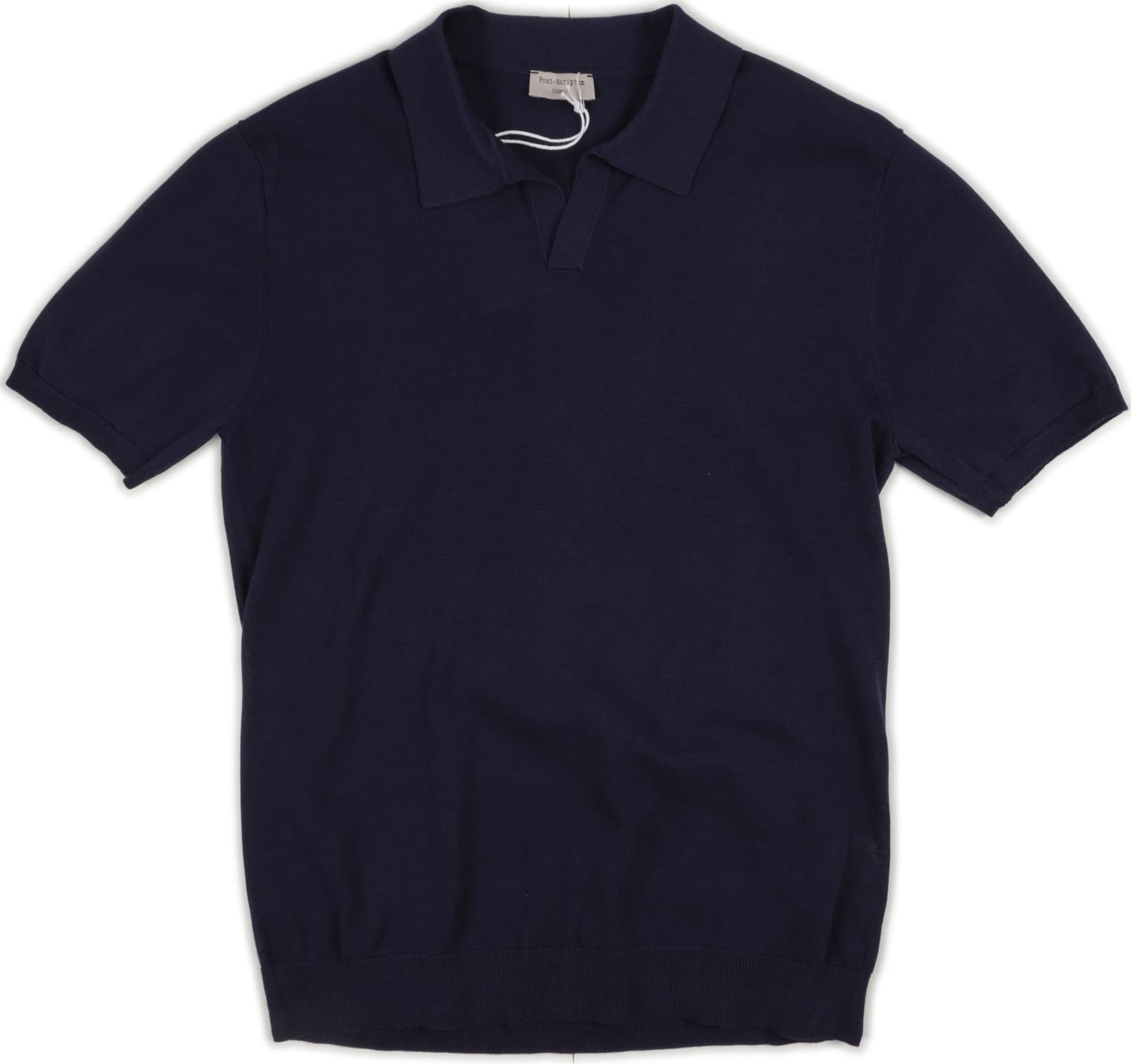 POST-SCRIPTUM Post-scriptum - Polo Mm Senza Bottone 027.5610 068 BLU - 2