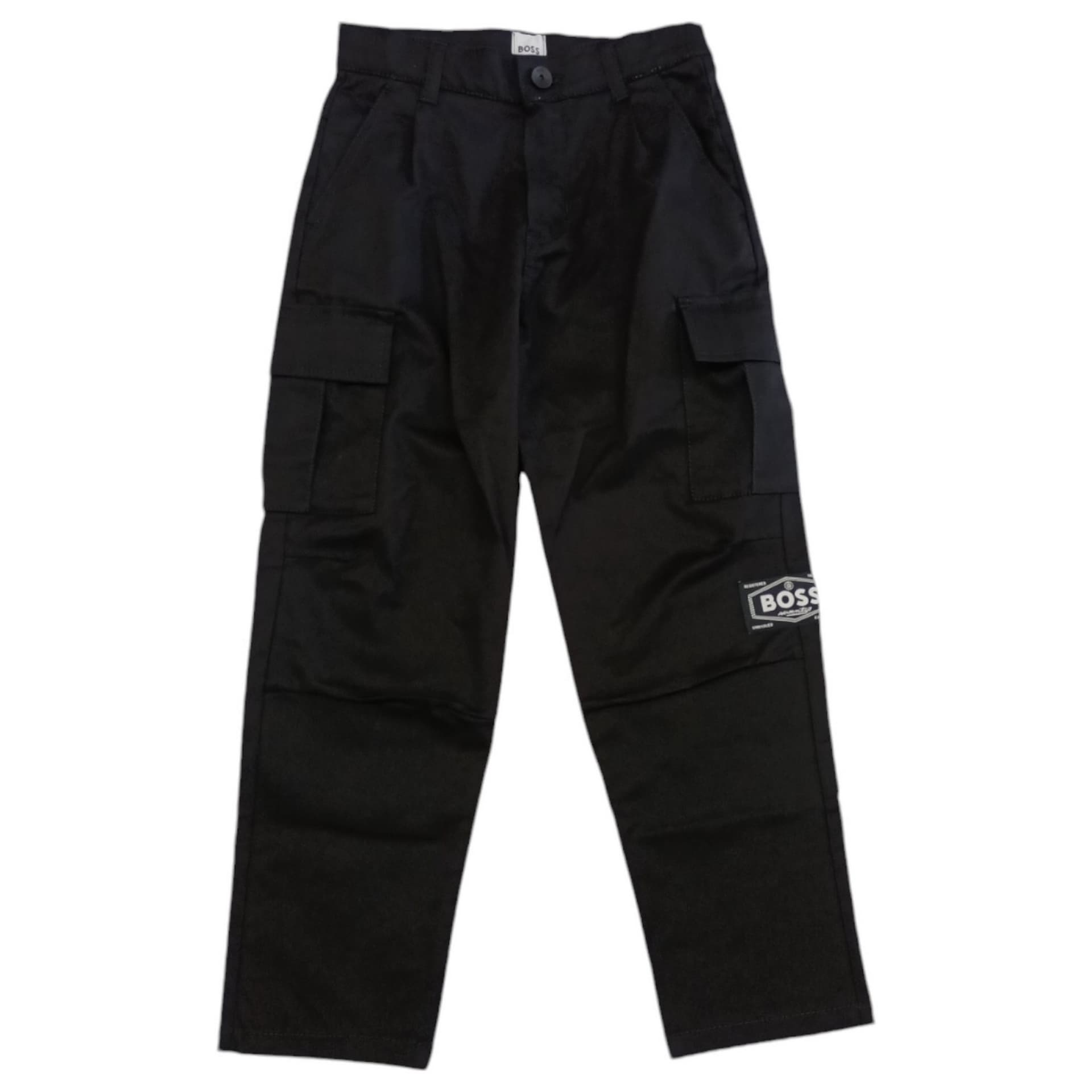 BOSS Boss - Pantalone Cargo Nero 09b J51141 - 5