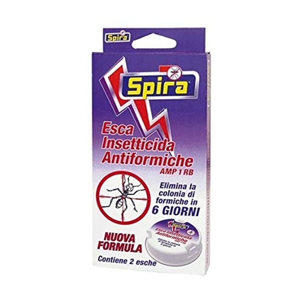 SET 12PZ ESCA INSETTICIDA ANTIFORMICHE CONFEZIONE 2PZ ELIMINA COLONIA FORMICHE 603794A - 2