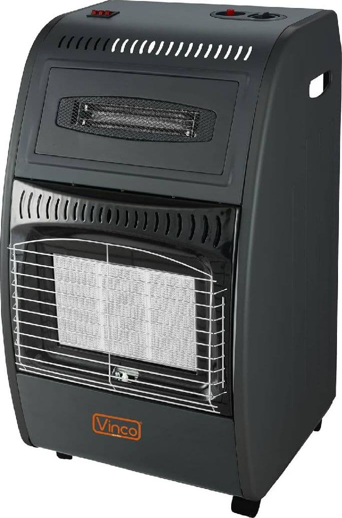 Stufa ventilata combinata Gas + Elettrica, con 5 Livelli di Potenza e Termostato Integrato in Stufe elettriche Decor Space - Altamura, commercioVirtuoso.it