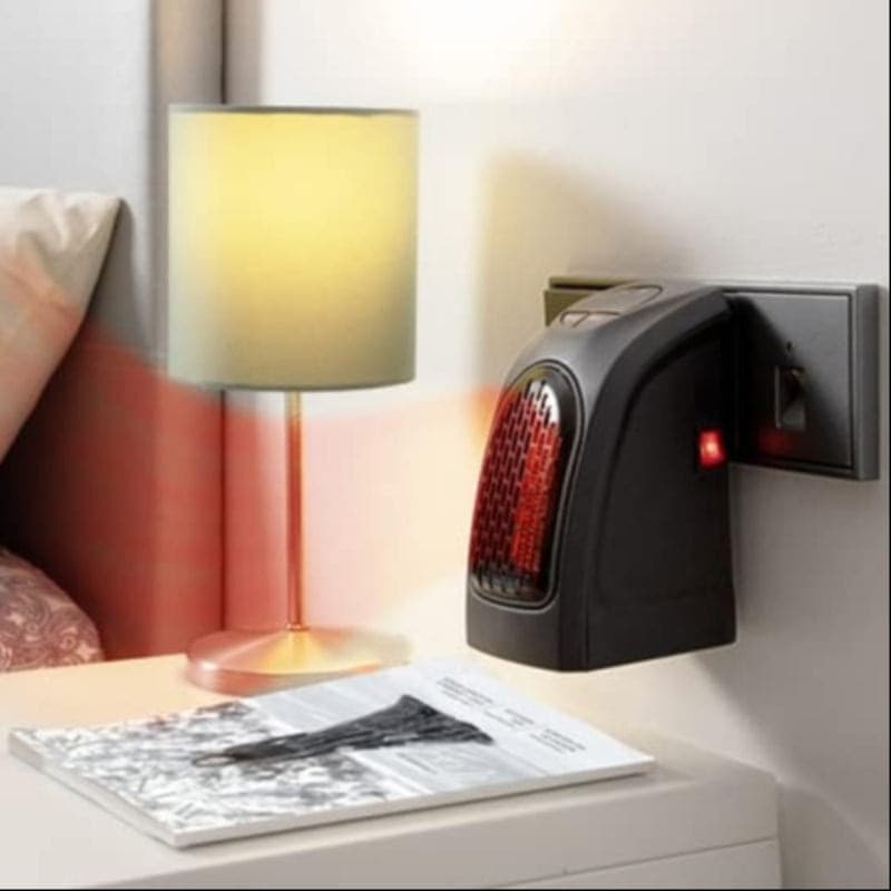 Stufa in ceramica "Plug in" con protezione anti surriscaldamento e display digitale in Stufe elettriche Decor Space - Altamura, commercioVirtuoso.it