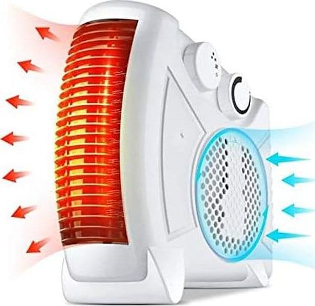 Termoventilatore da tavolo con protezione anti surriscaldamento in Stufe elettriche Decor Space - Altamura, commercioVirtuoso.it