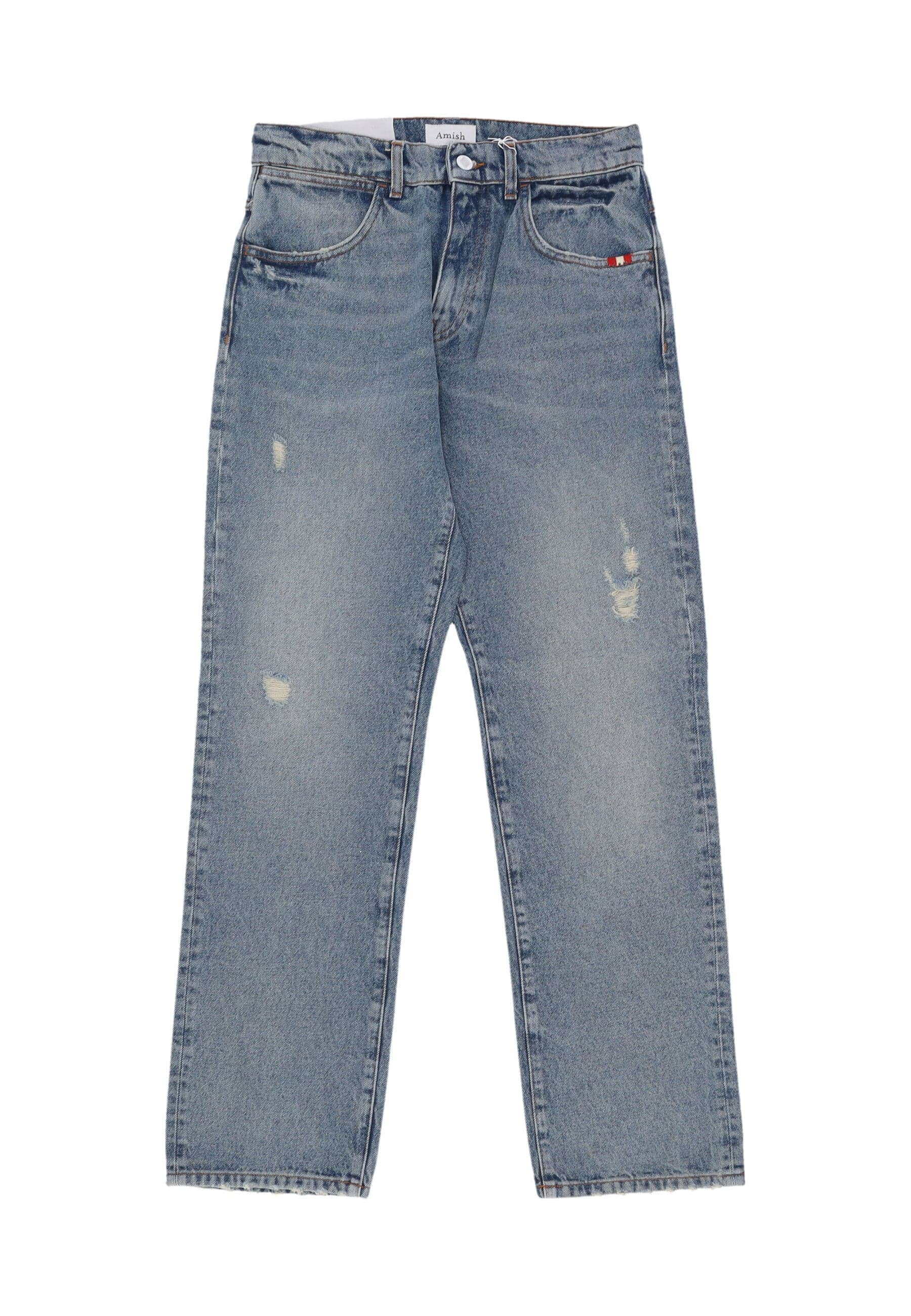 AMISH Jeans Uomo Alva Stone Denim Denim - 4