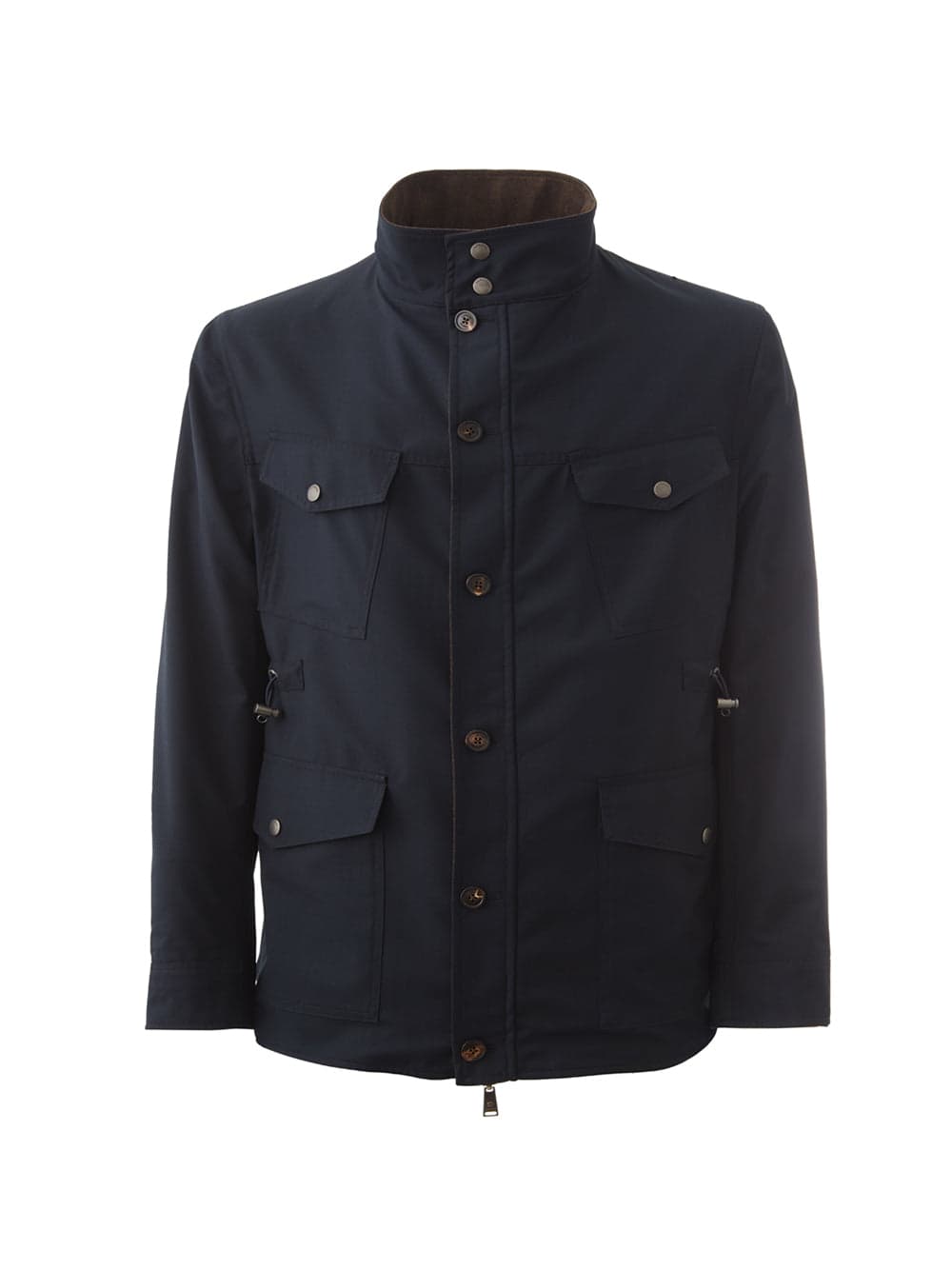 Lardini Giubbino Reversibile  in blu/marrone - 8