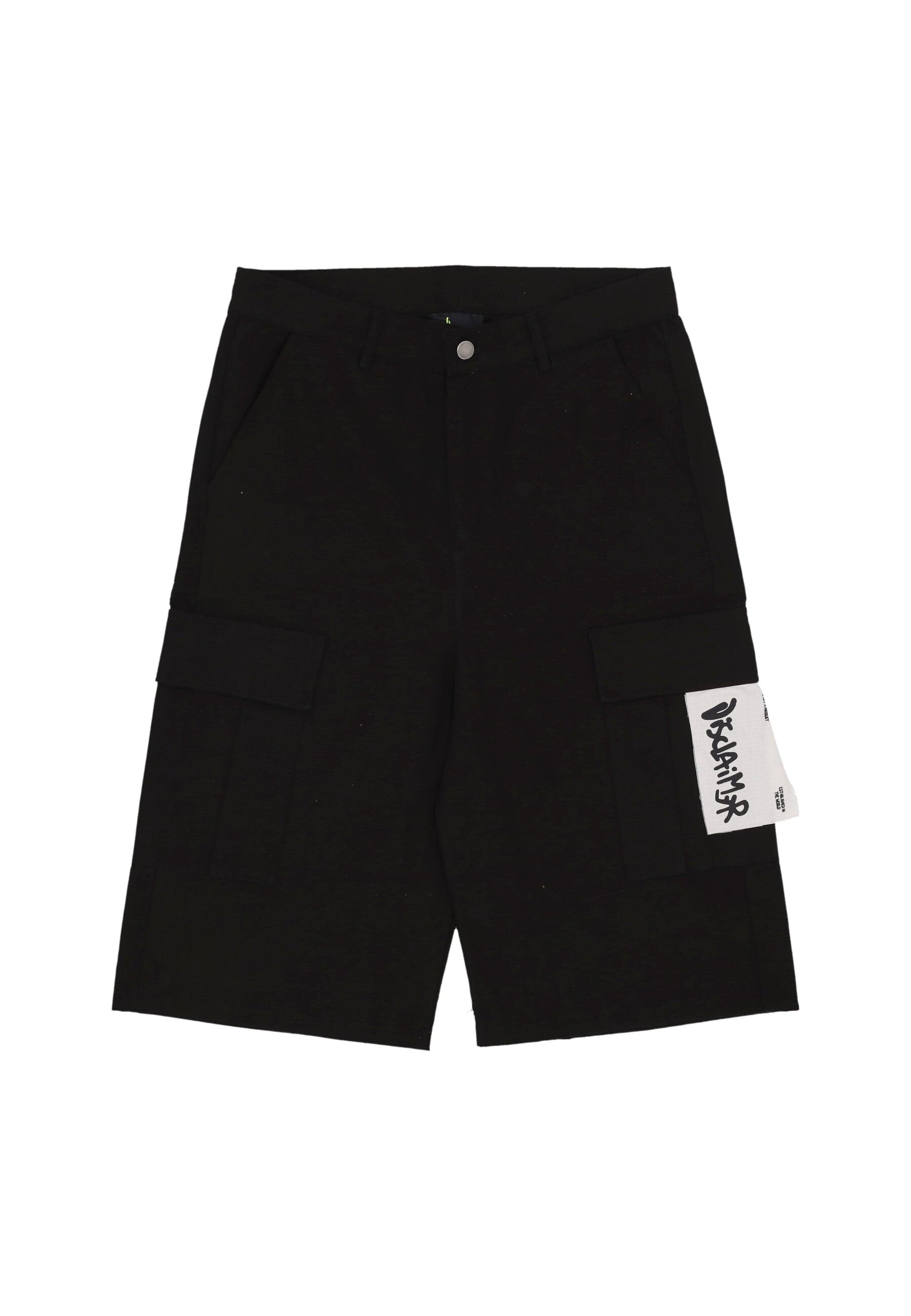 DISCLAIMER Pantalone Corto Uomo Logo Short Black - 3