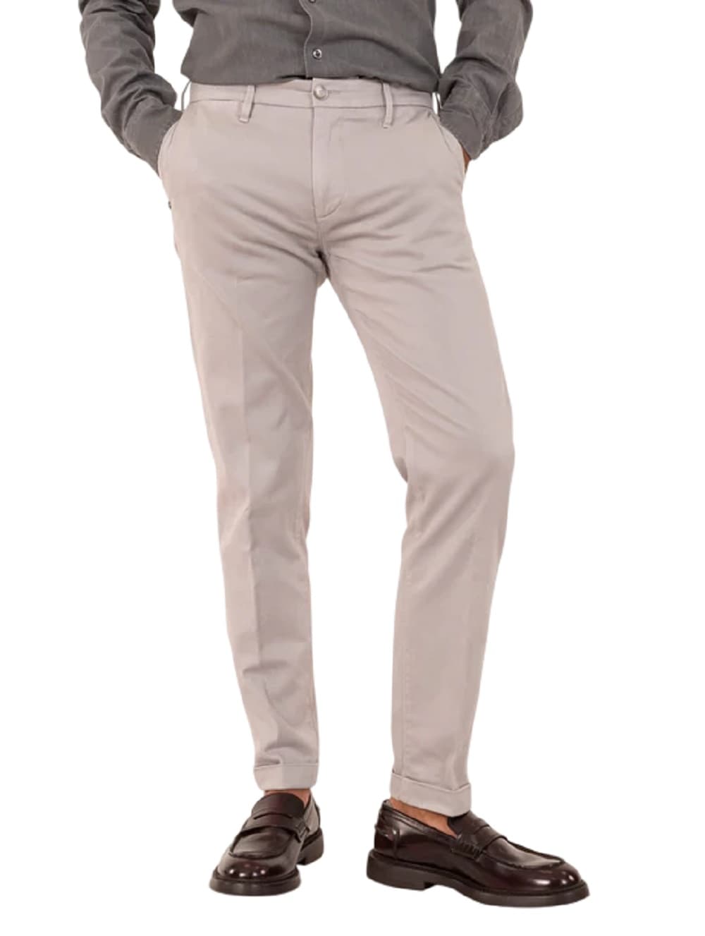Re-Hash  Pantaloni Grigio - 4