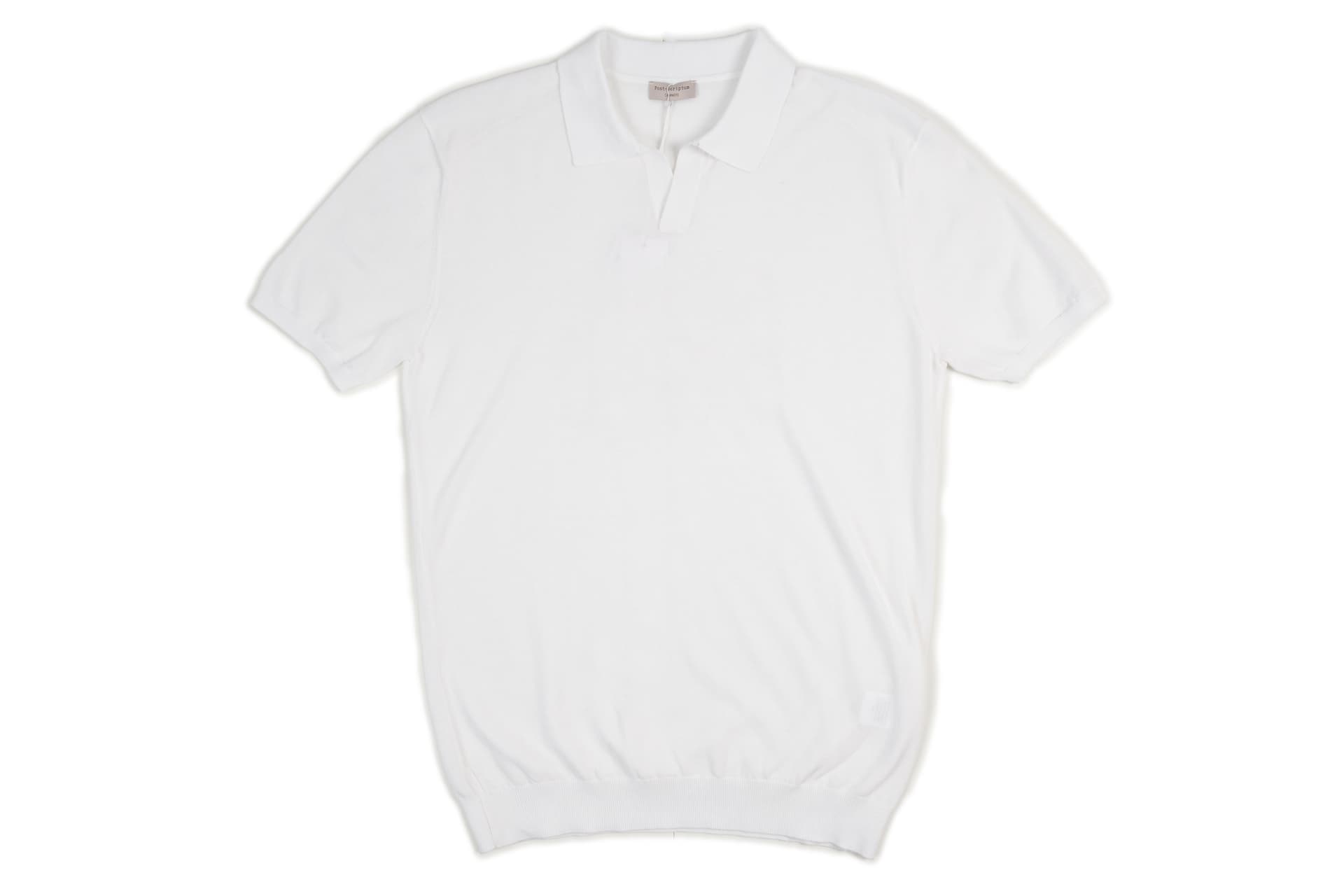 POST-SCRIPTUM Post-scriptum - Polo Mm Senza Bottone 027.5610 010 BCO - 2