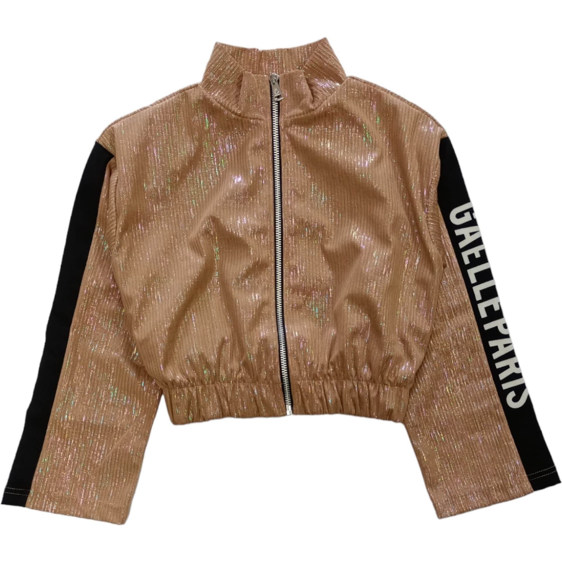 GAELLE PARIS Gaelle Paris - Felpa Camel Aperta 2741F0986 - 3