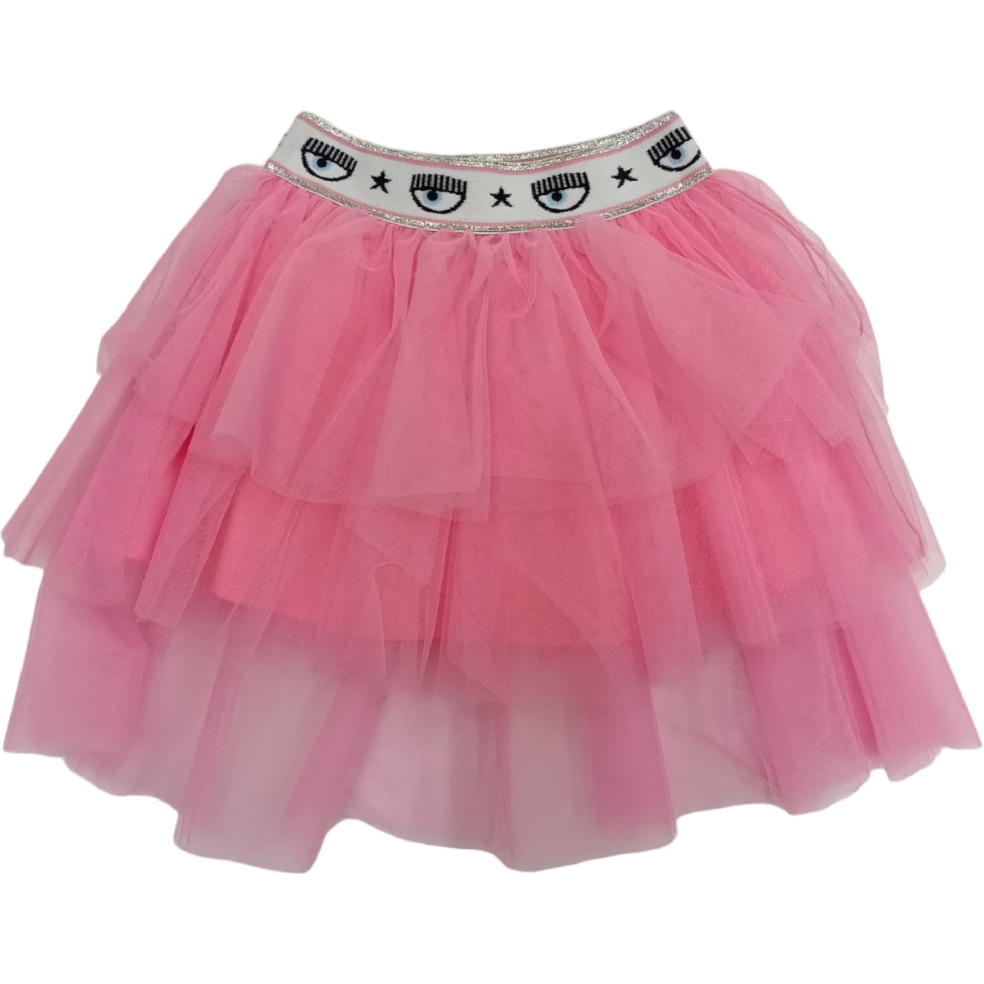 CHIARA FERRAGNI Chiara Ferragni - Gonna Tulle 0095 Fuxia 51A700 T9945 - 3