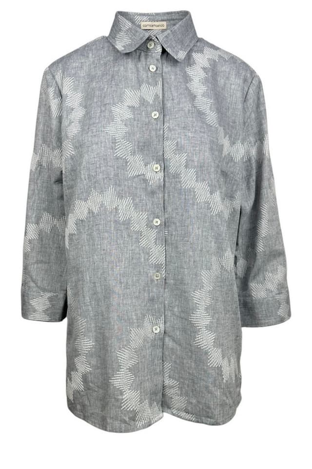 Camicetta Snob  Camicie Grigio - 4