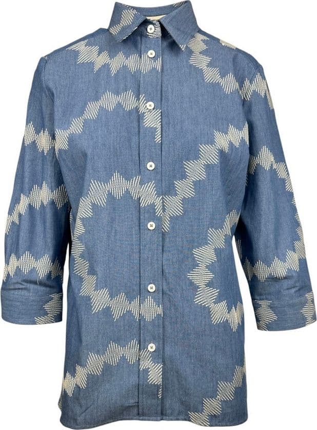 Camicetta Snob  Camicie Denim medio - 4