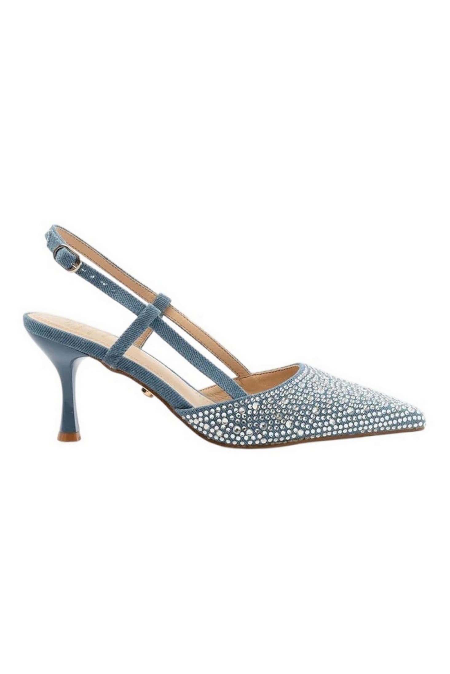 TWENTY FOUR HAITCH  Scarpe con Tacco Azzurro - 6