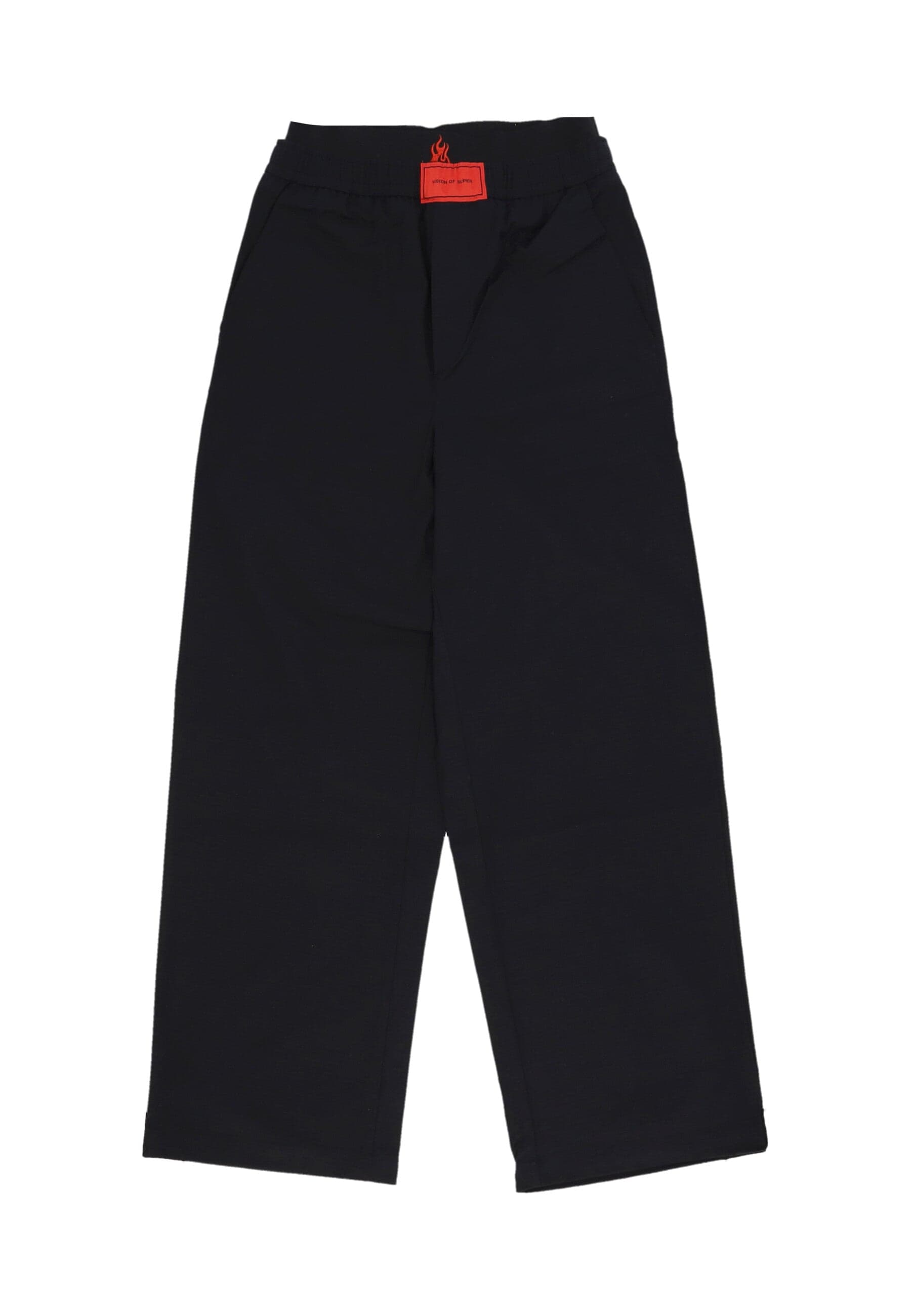 VISION OF SUPER Pantalone Lungo Uomo Flames Pants Black - 4