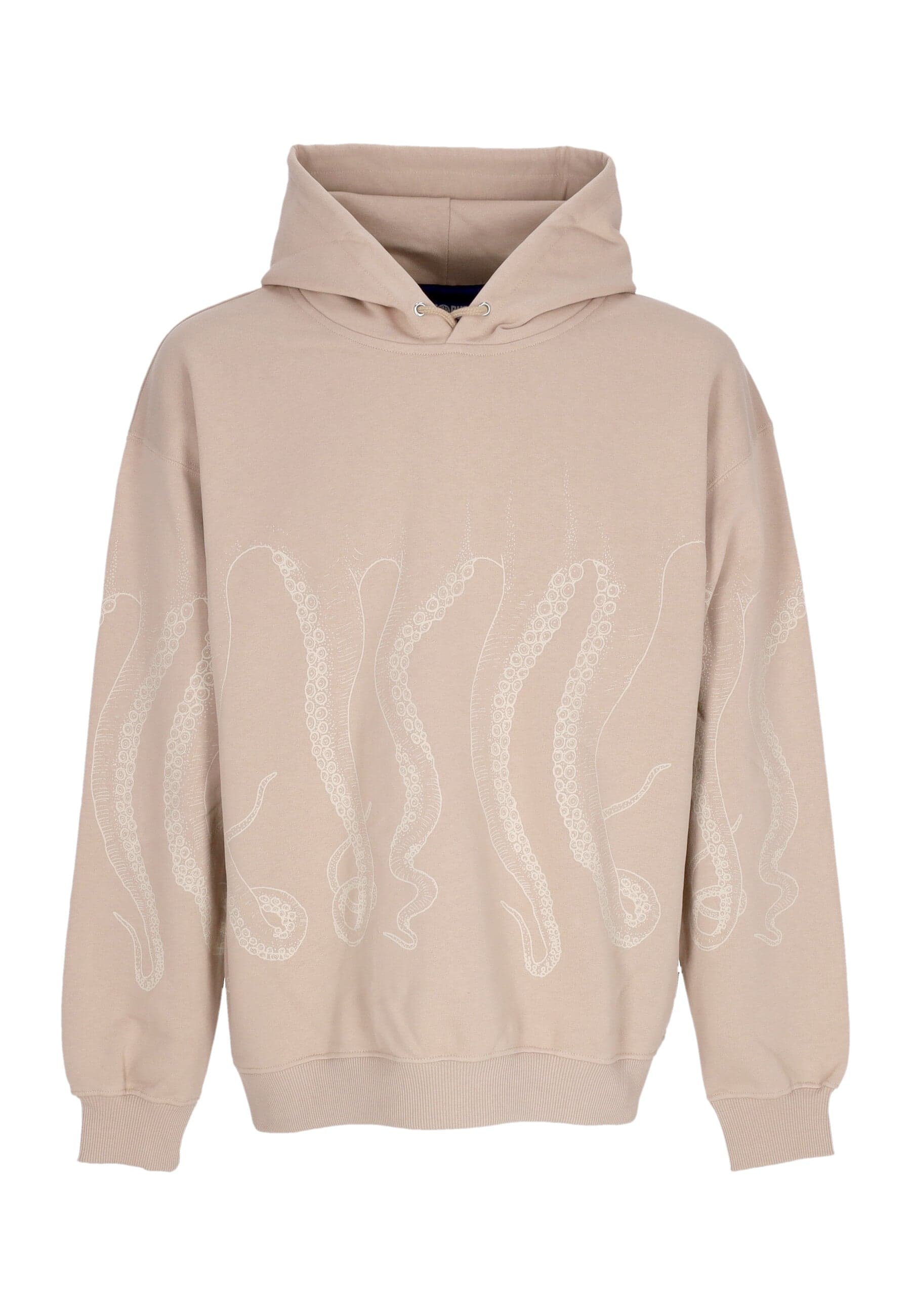 OCTOPUS Felpa Leggera Cappuccio Uomo Outline Hoodie Earth - 3