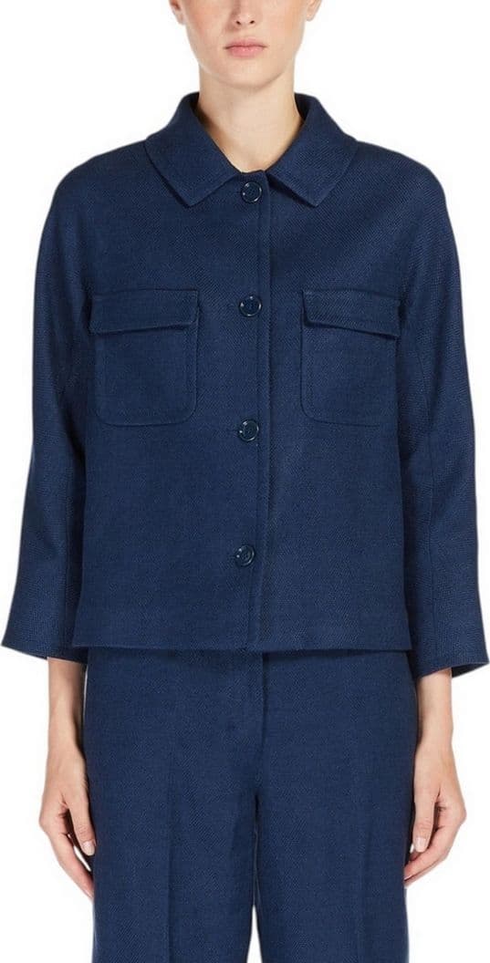 S Max Mara  Giacche Blu jeans - 4