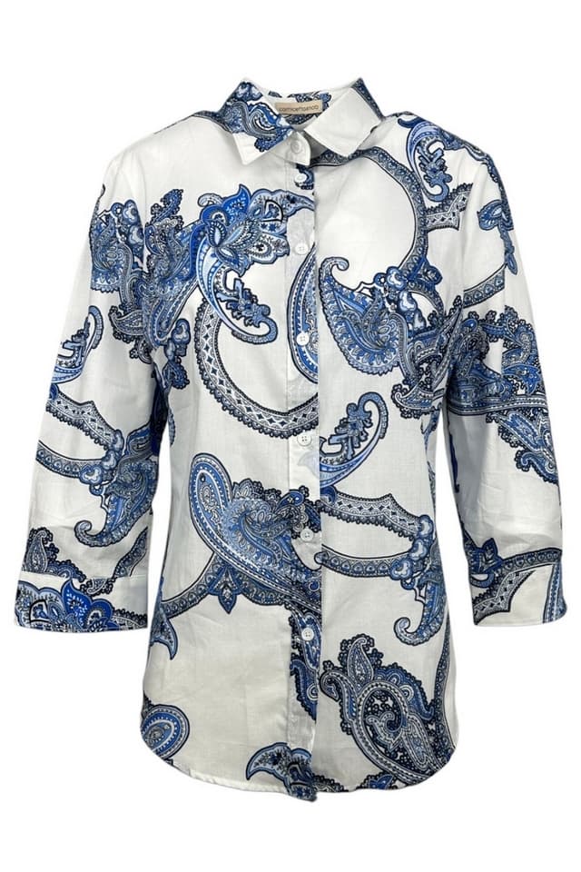 Camicetta Snob  Camicie Bianco/blu - 4