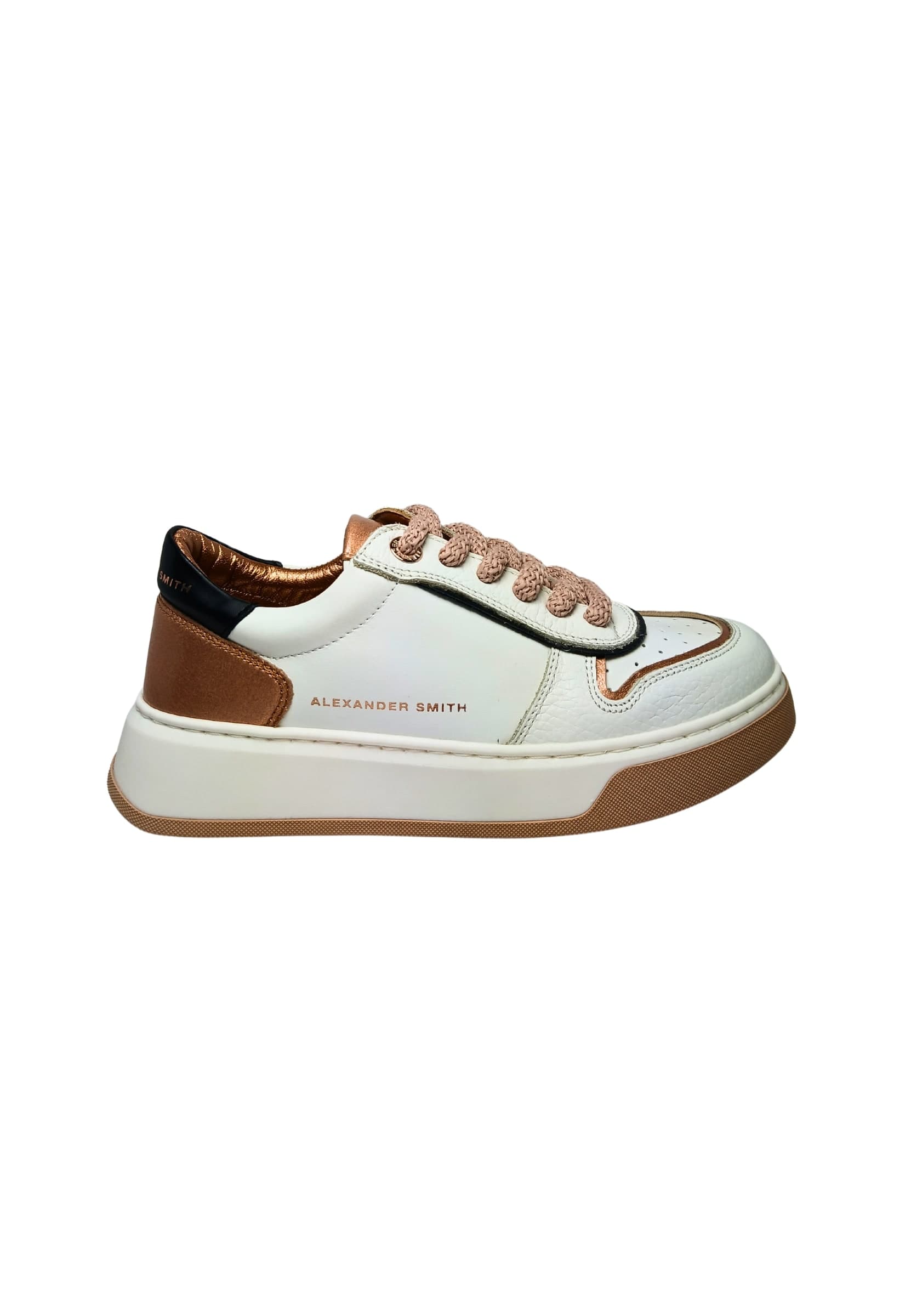ALEXANDER SMITH Scarpe Donna Alexander Smith Sneakers Harrow Woman-White Copper - 6