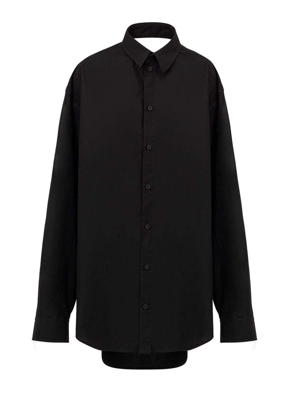 Balenciaga Abito Camicia Effetto Suspended - 5