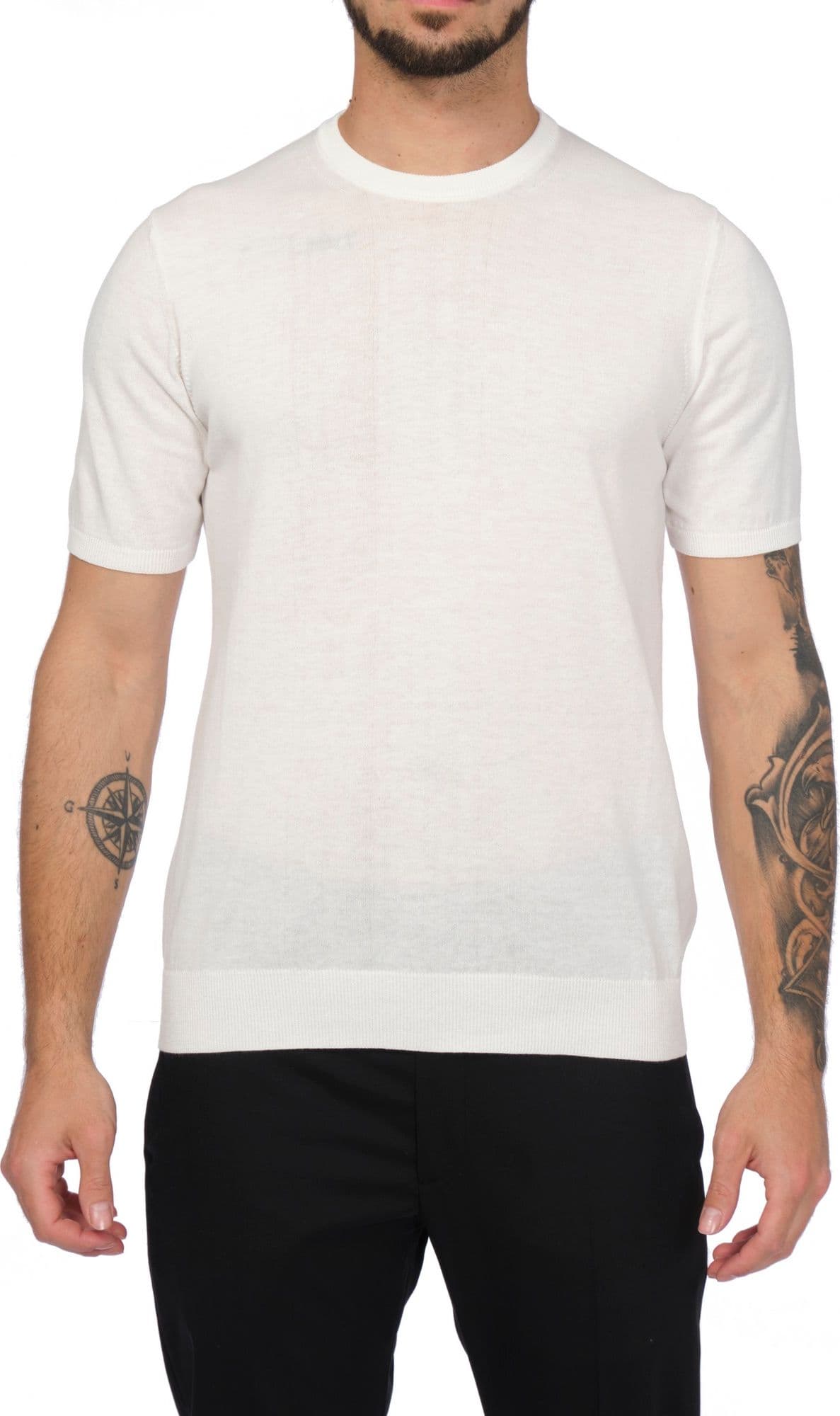 ALPHA STUDIO Alpha Studio - In Cotone Crepe M/m AU-102OC 1020 LATTE - 4
